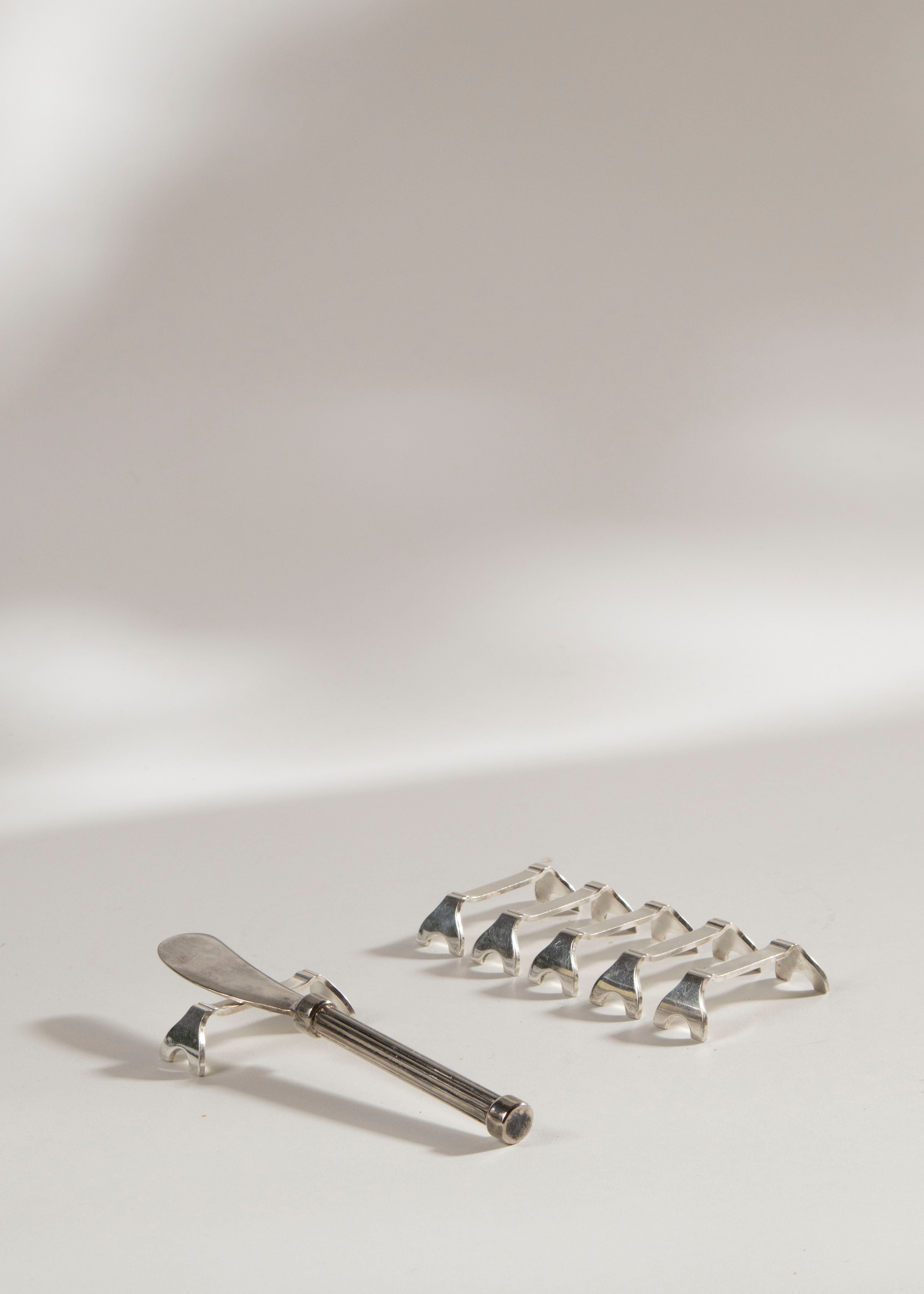 Knivlägg nysilver (6)