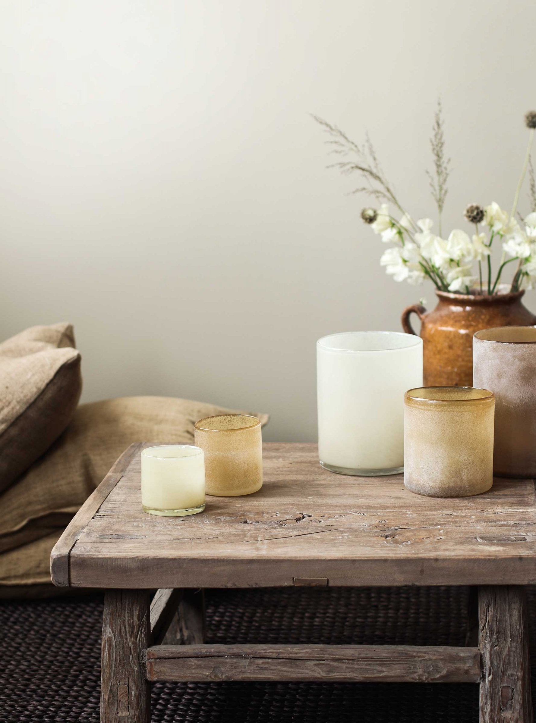 Candle Frost Amber - M