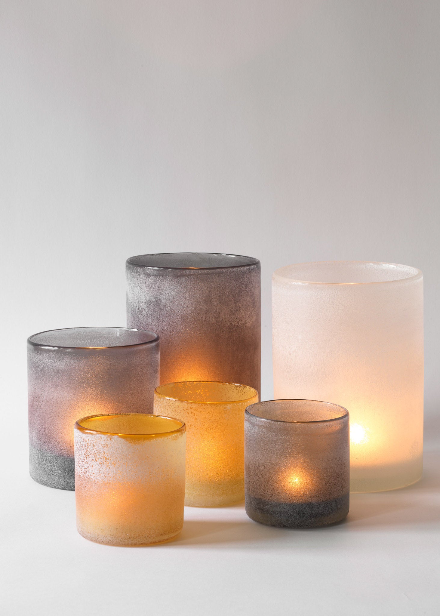 Candle Frost Amber - M