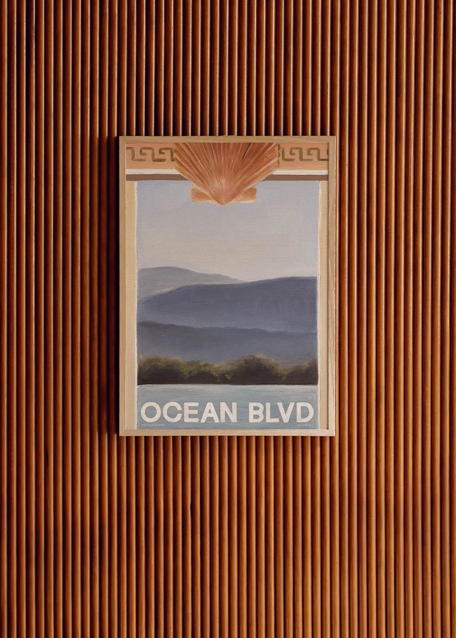 Print Ocean Blvd