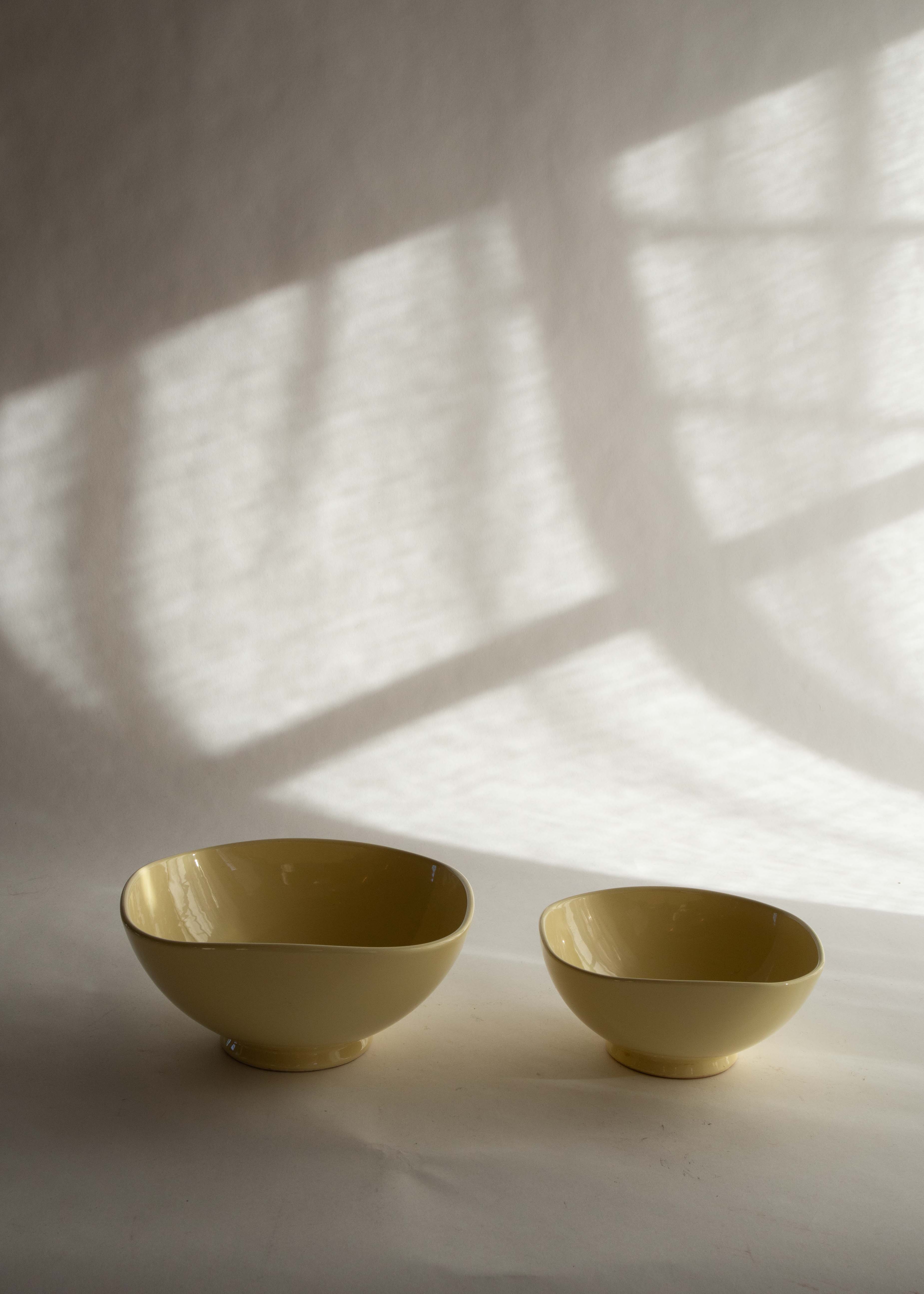 Solgula Skålar - set