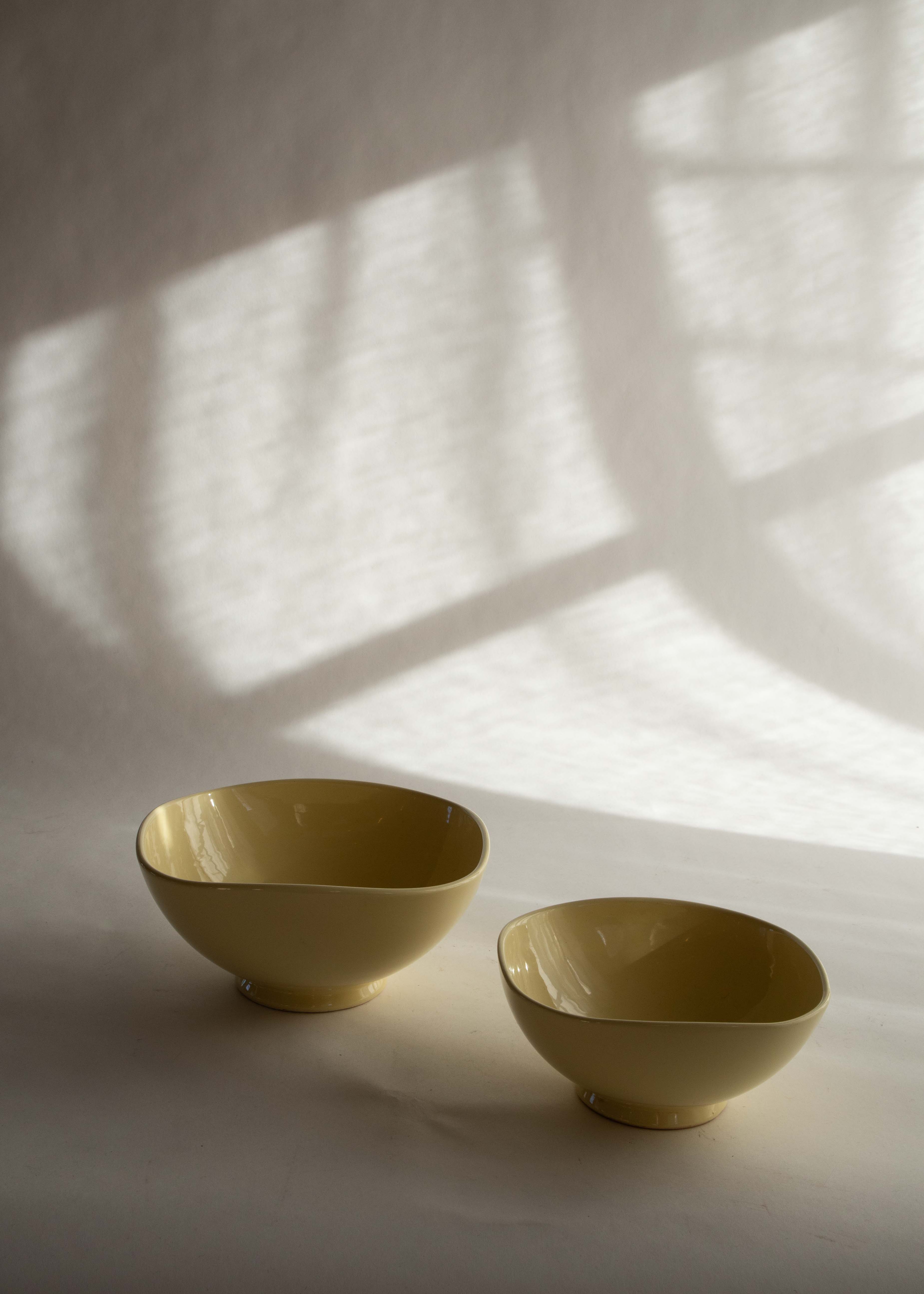 Solgula Skålar - set