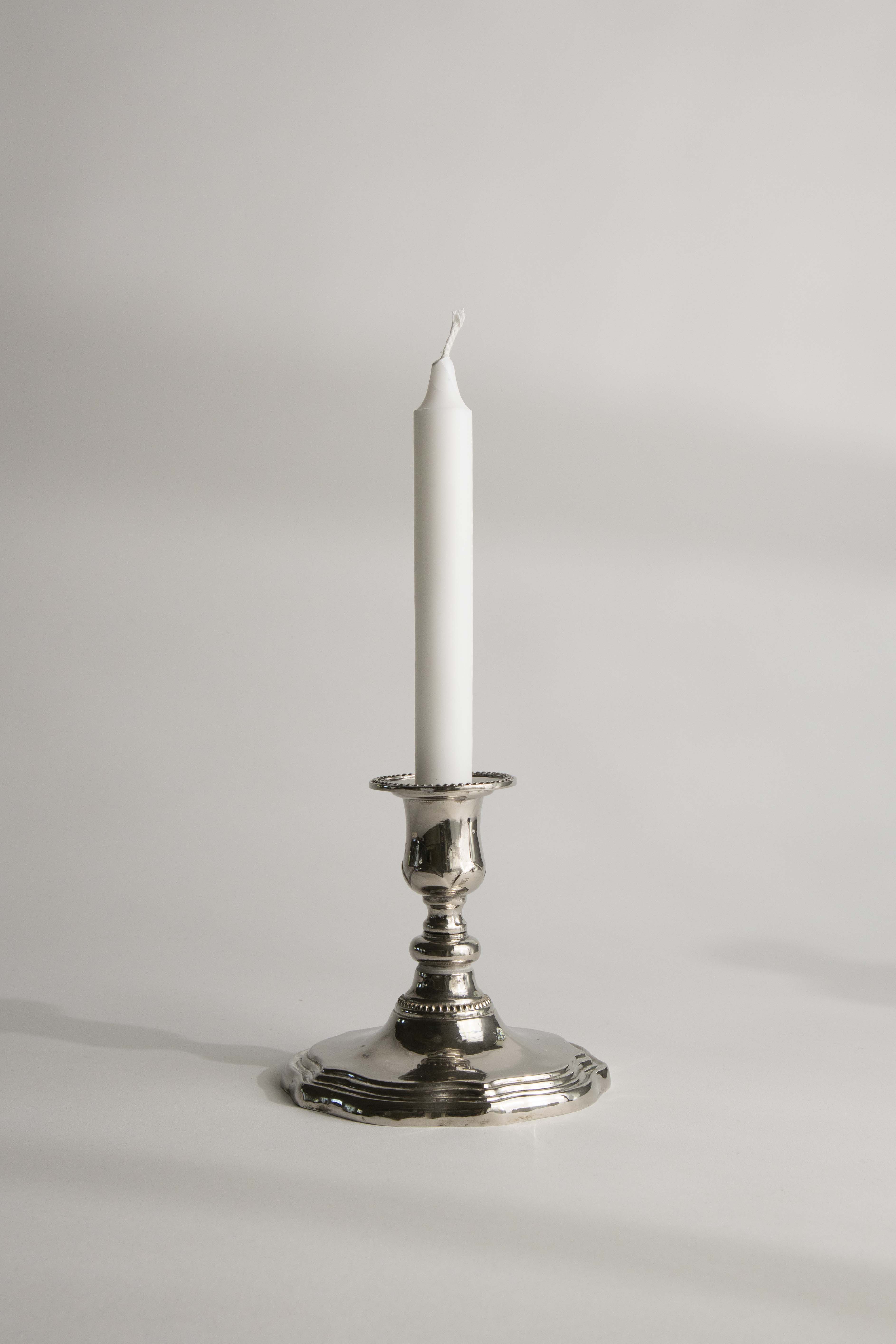 Ljusstake nysilver