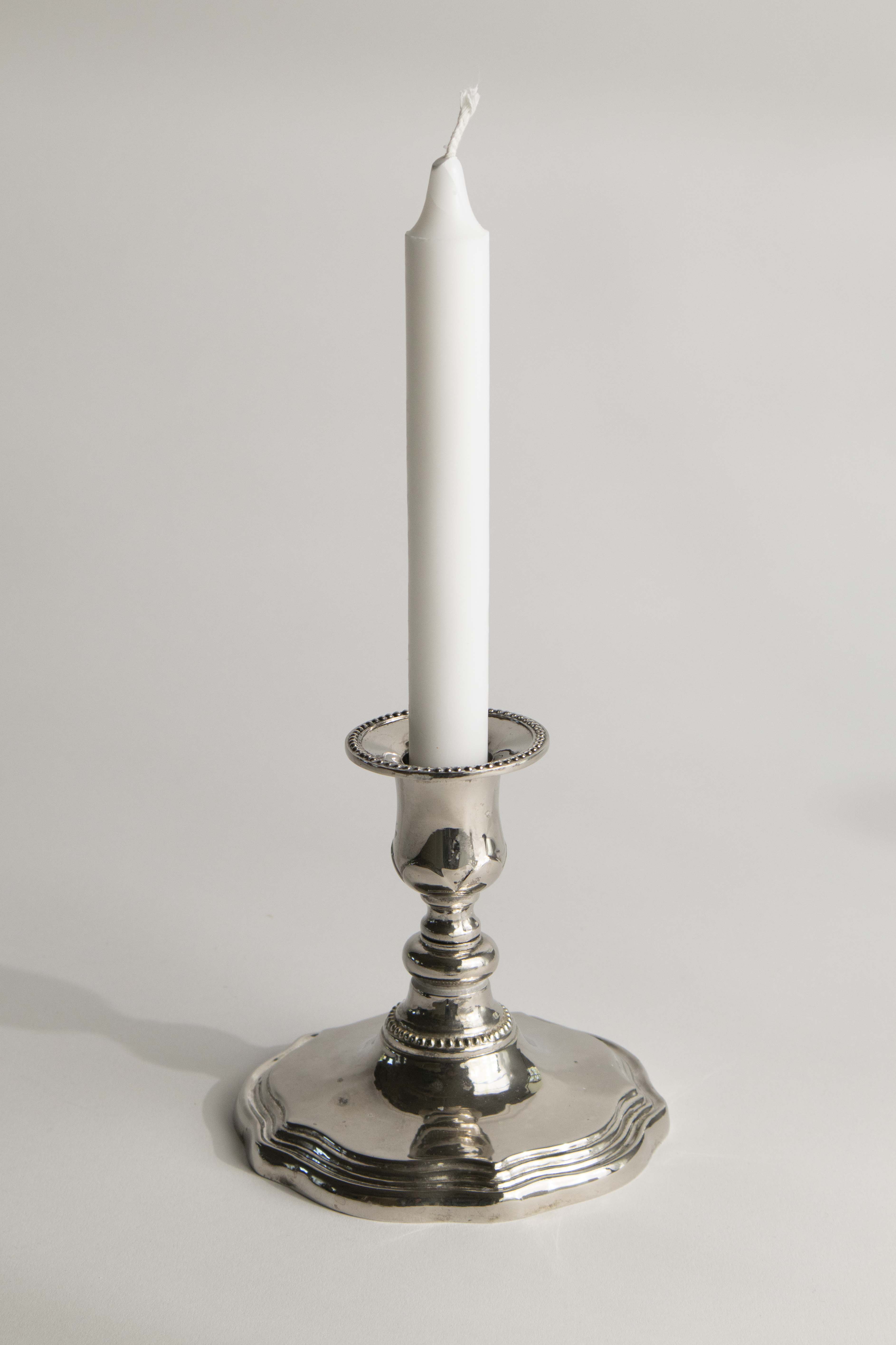 Ljusstake nysilver