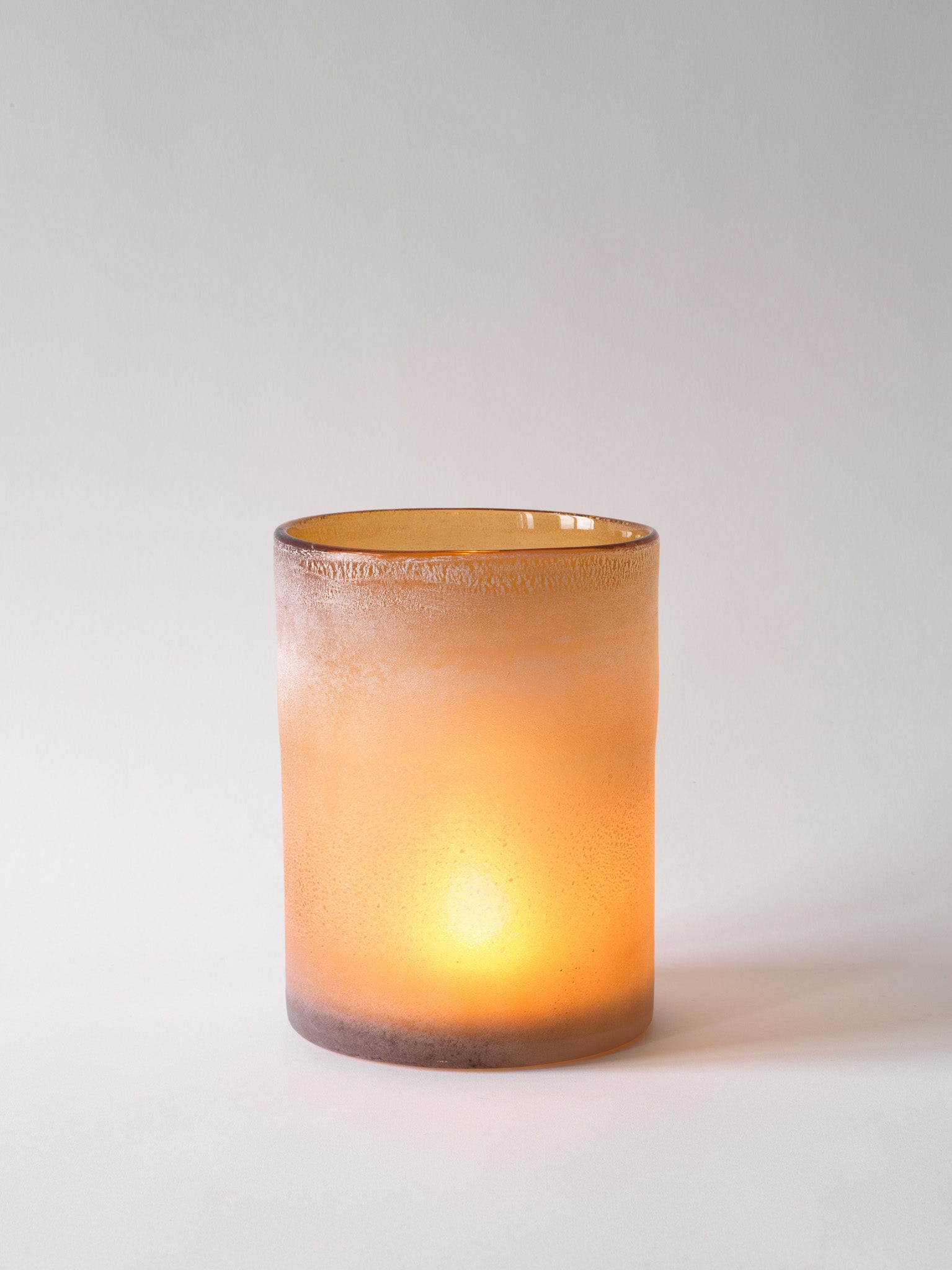 Candle Frost Amber - L