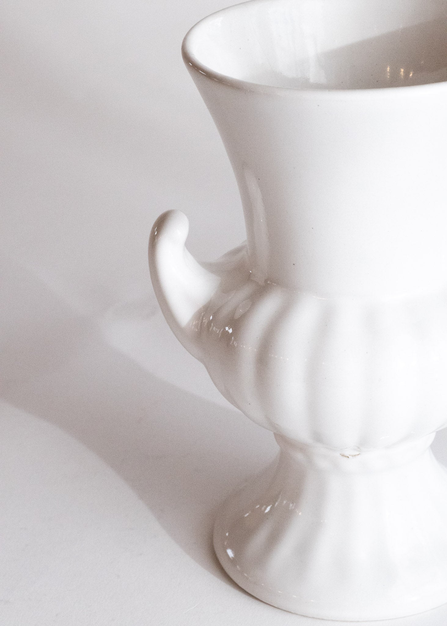 White Porcelain Vase