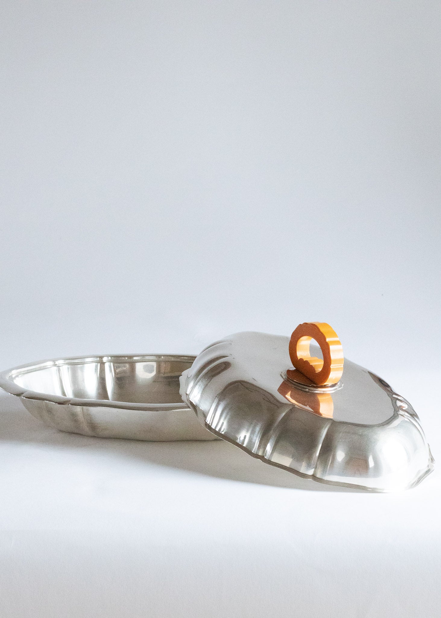 Serving platter & Cloche