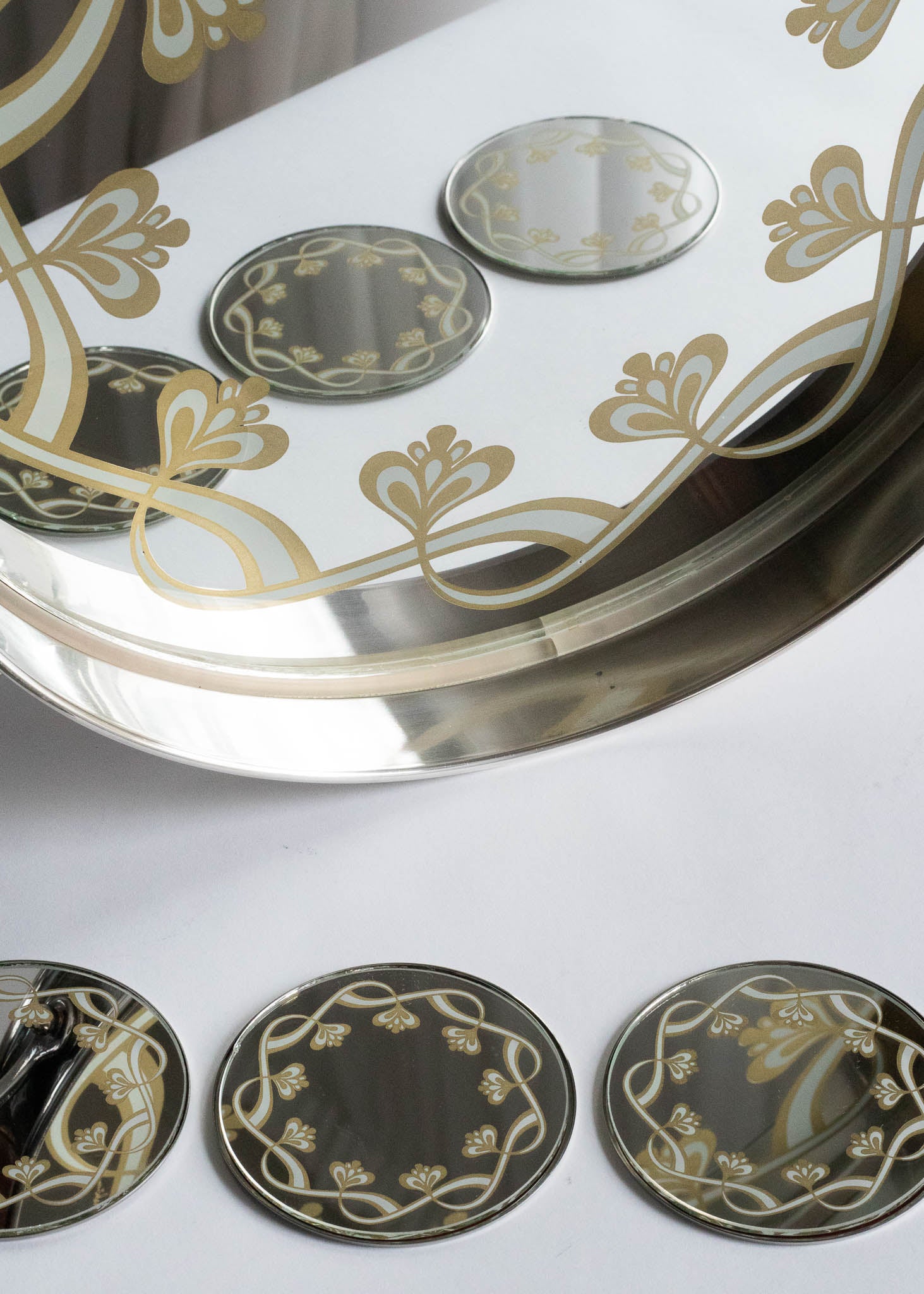 Mirror tray & Coaster