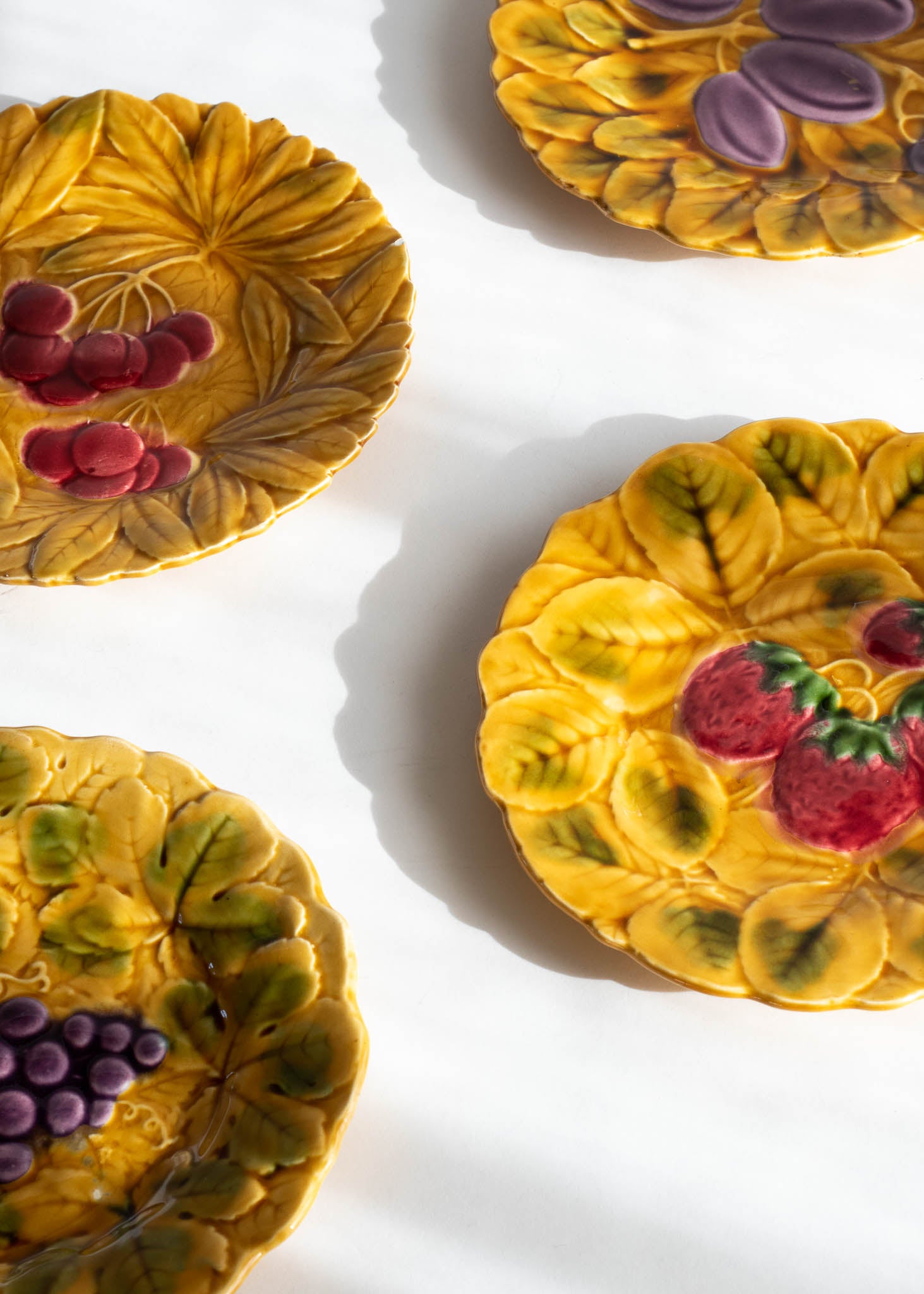 French Fruit Plates (4)