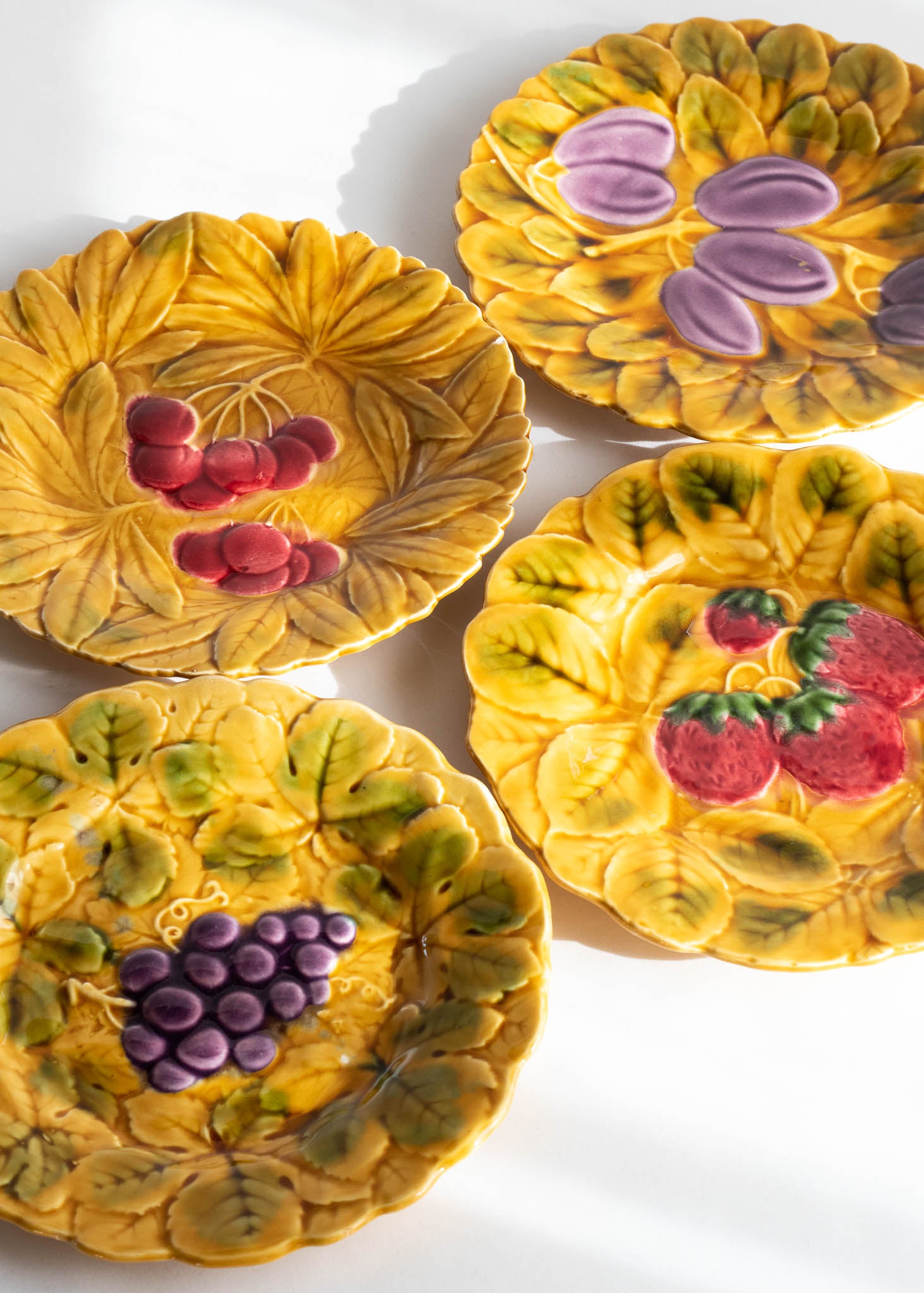French Fruit Plates (4)
