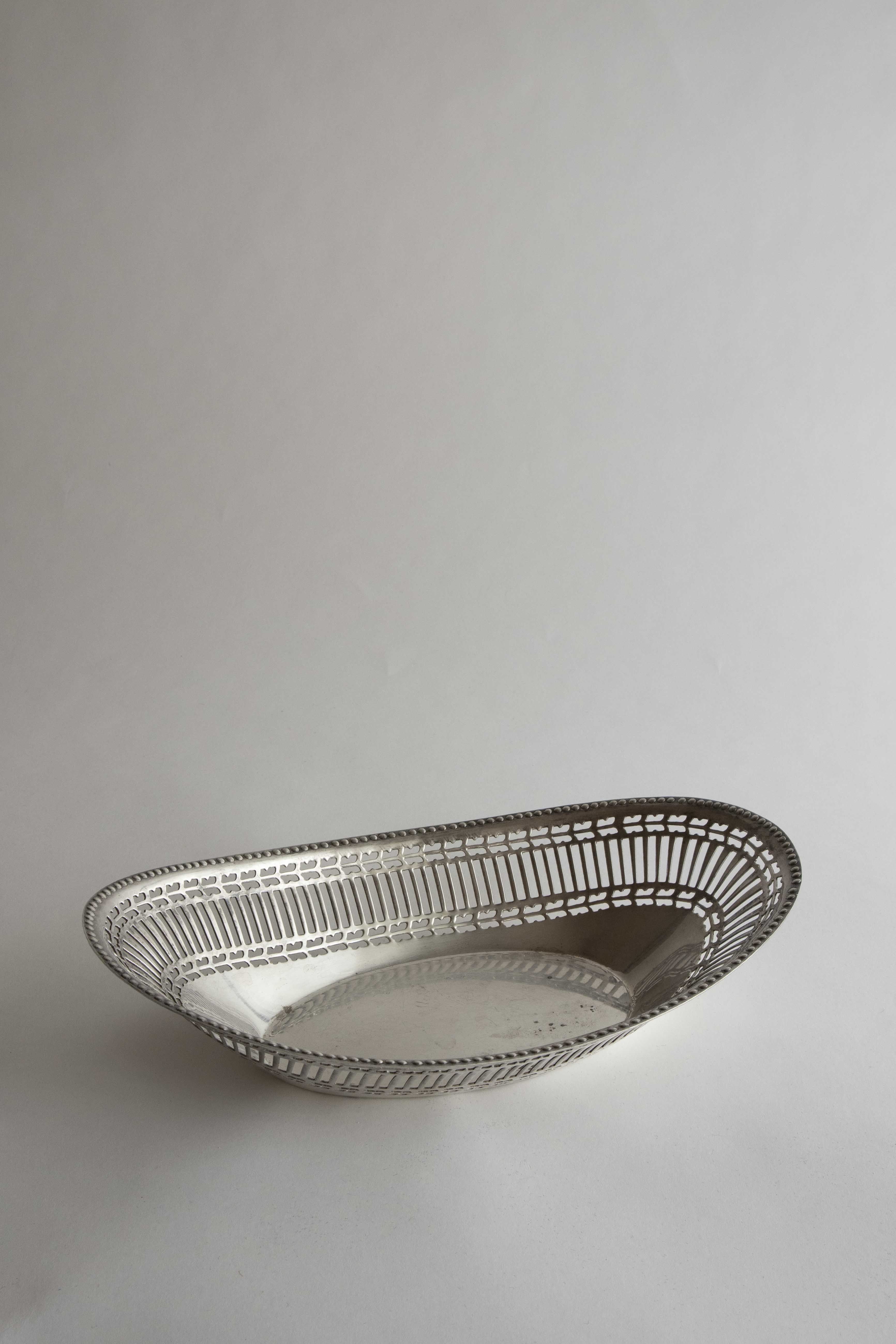 Brödkorg nysilver