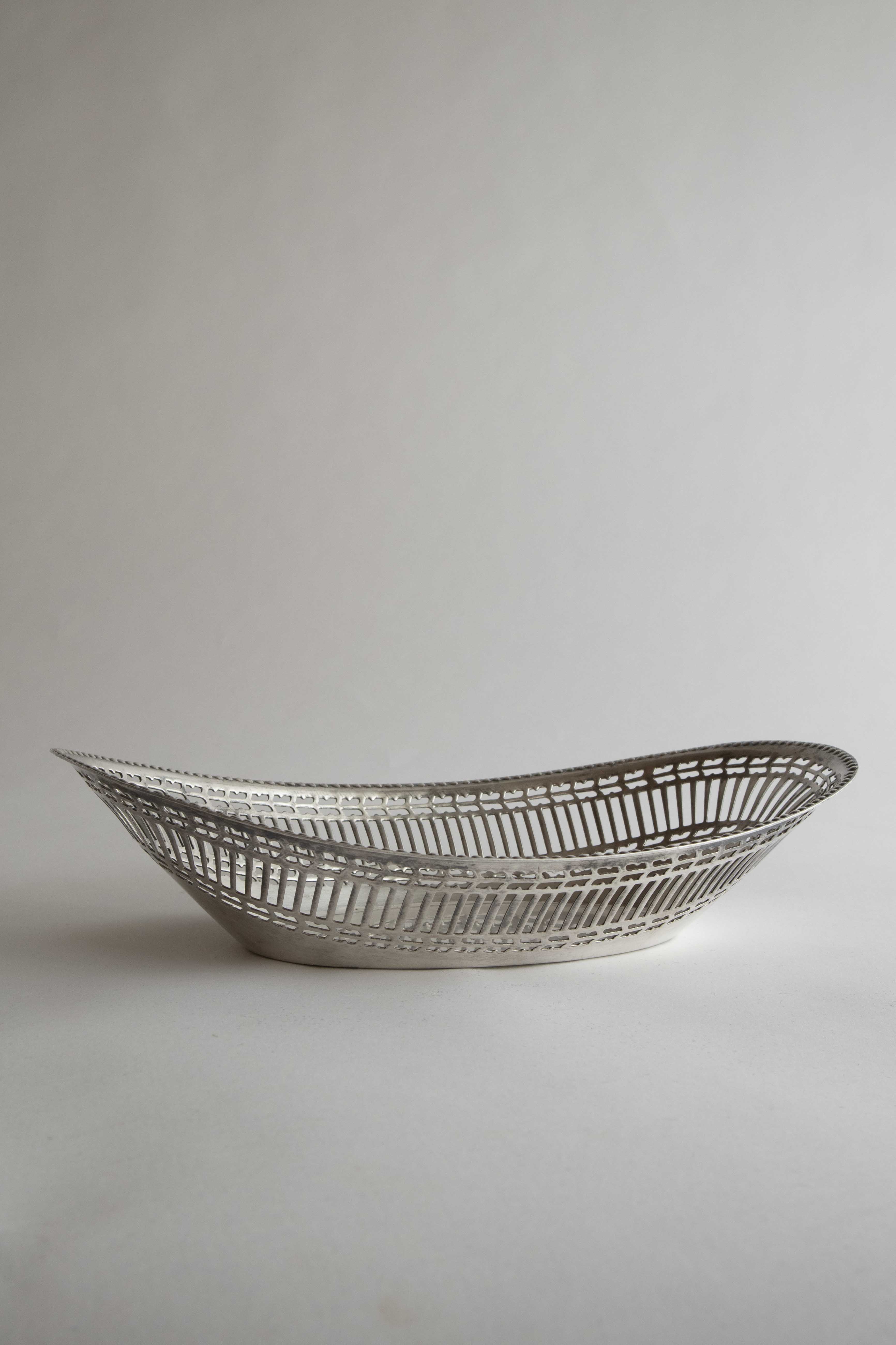 Brödkorg nysilver