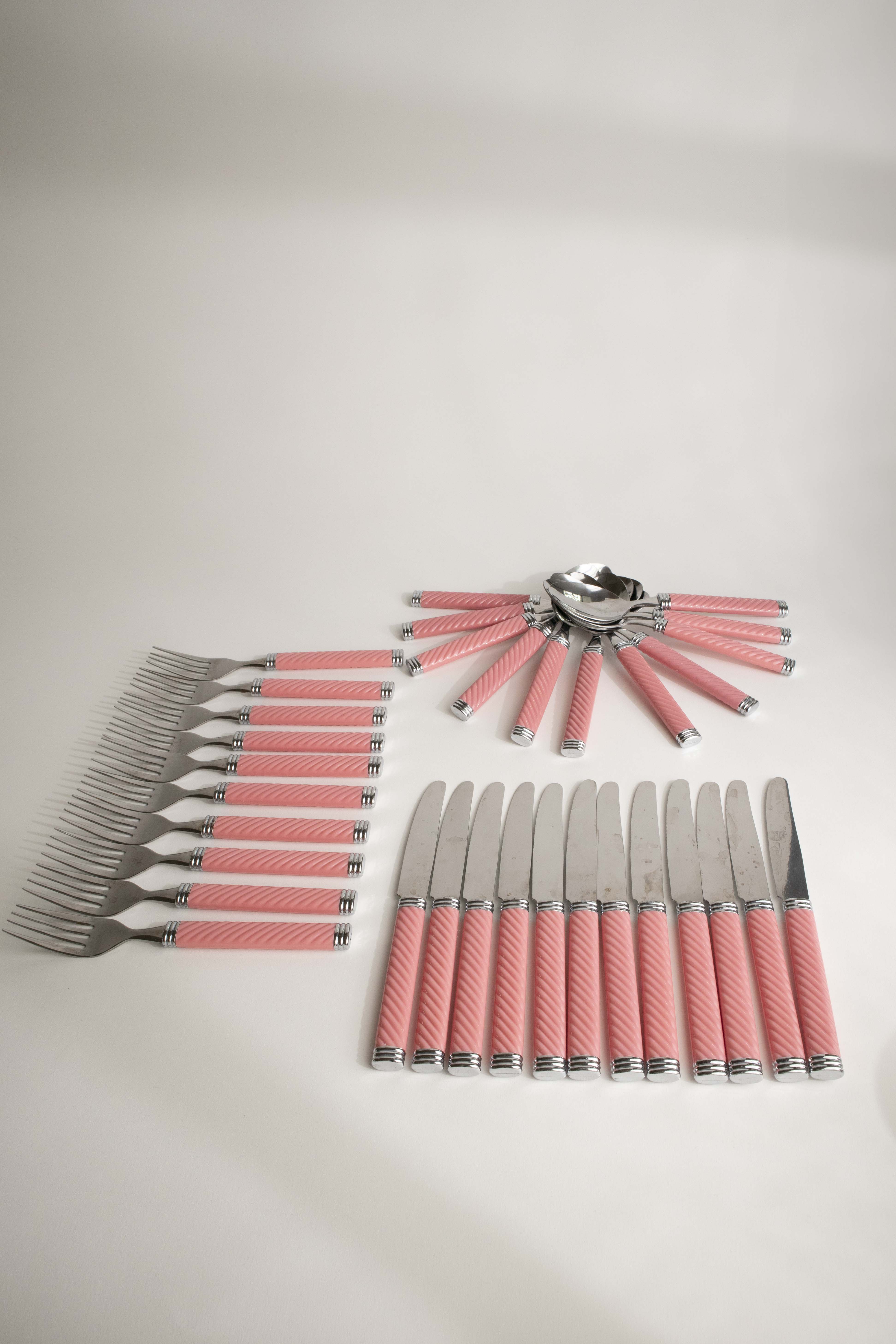 Bestickset Braid pink