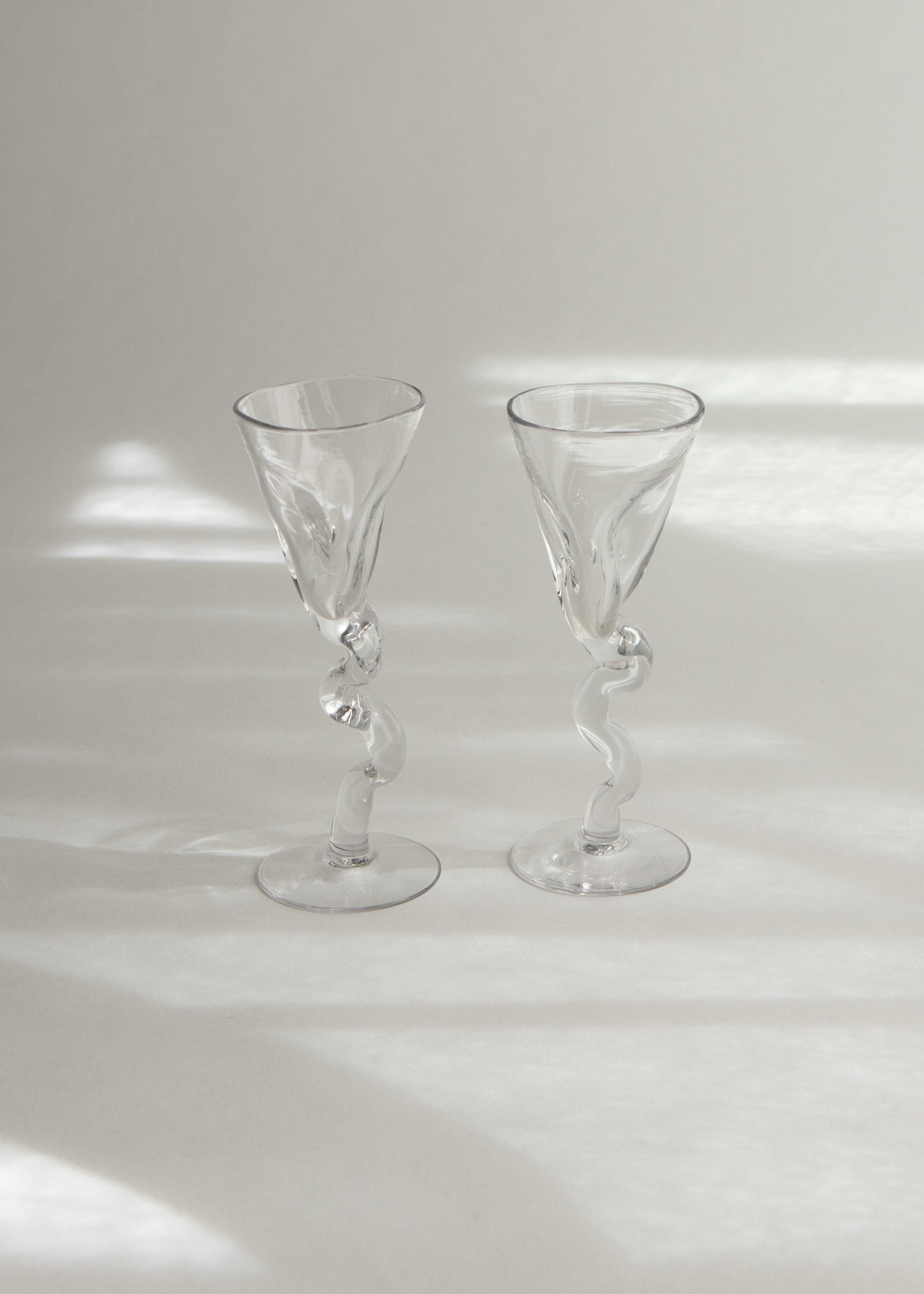 Glas på fot (2)