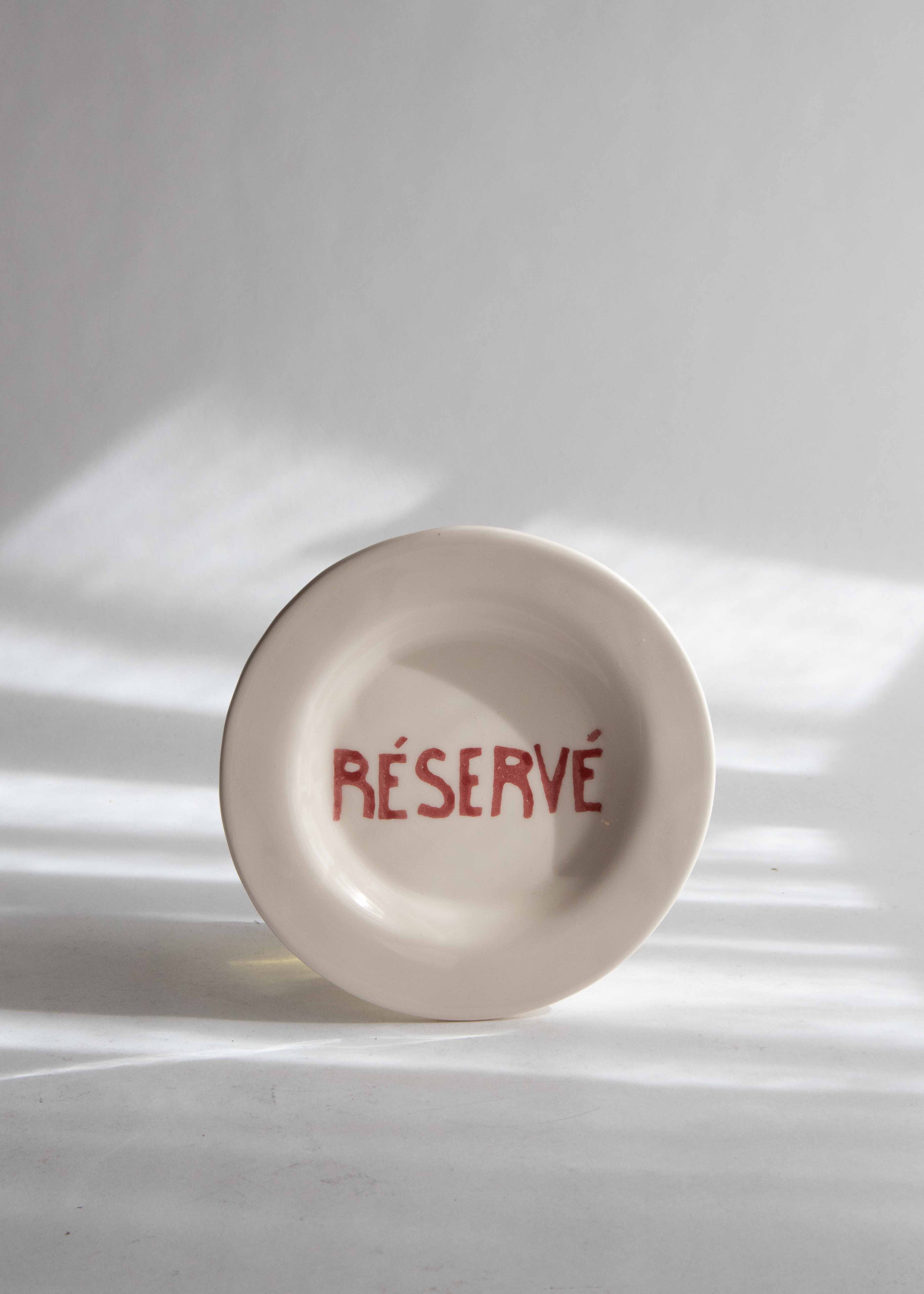 Réservé Assiett