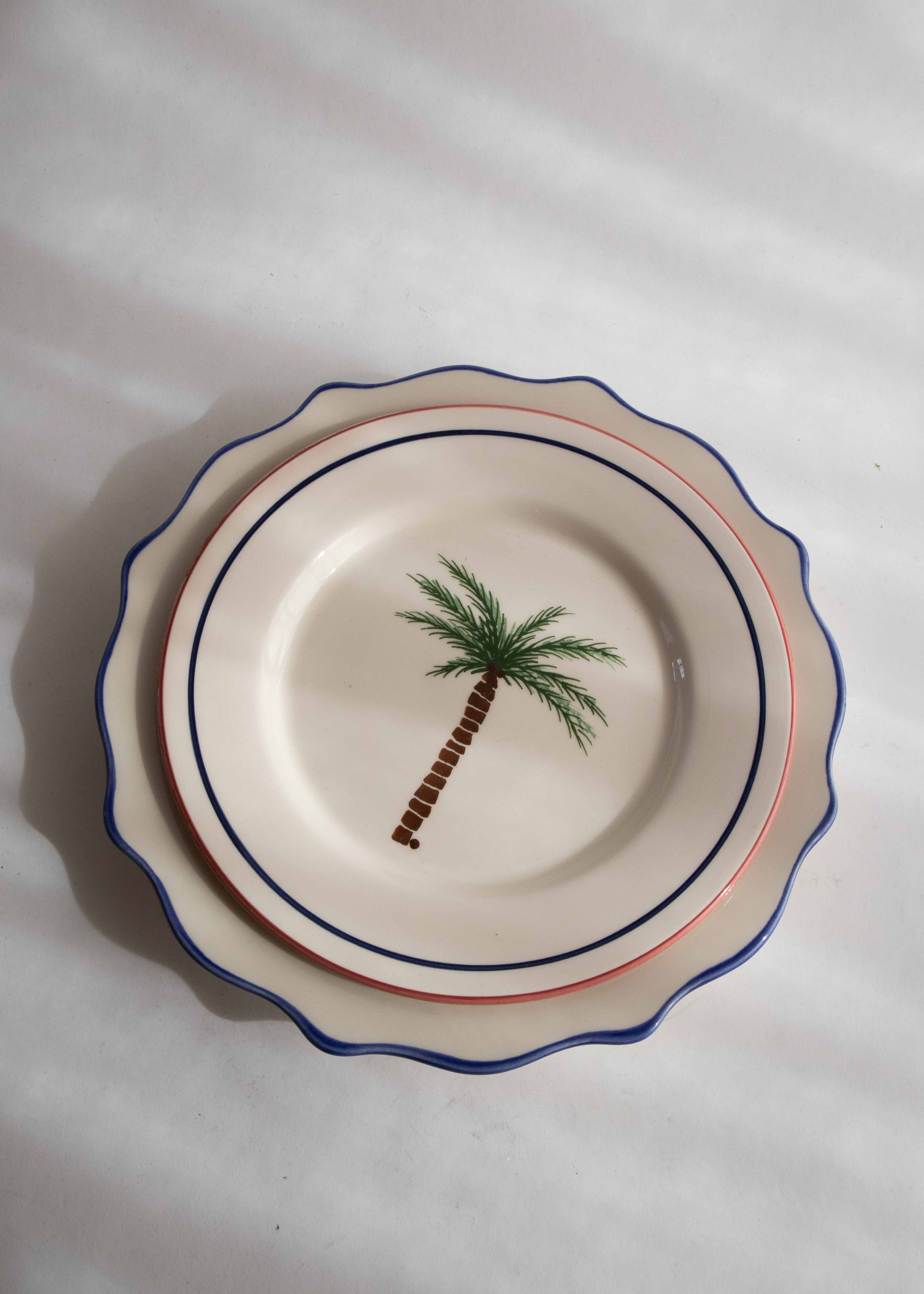 Frukosttallrik Palm Tree