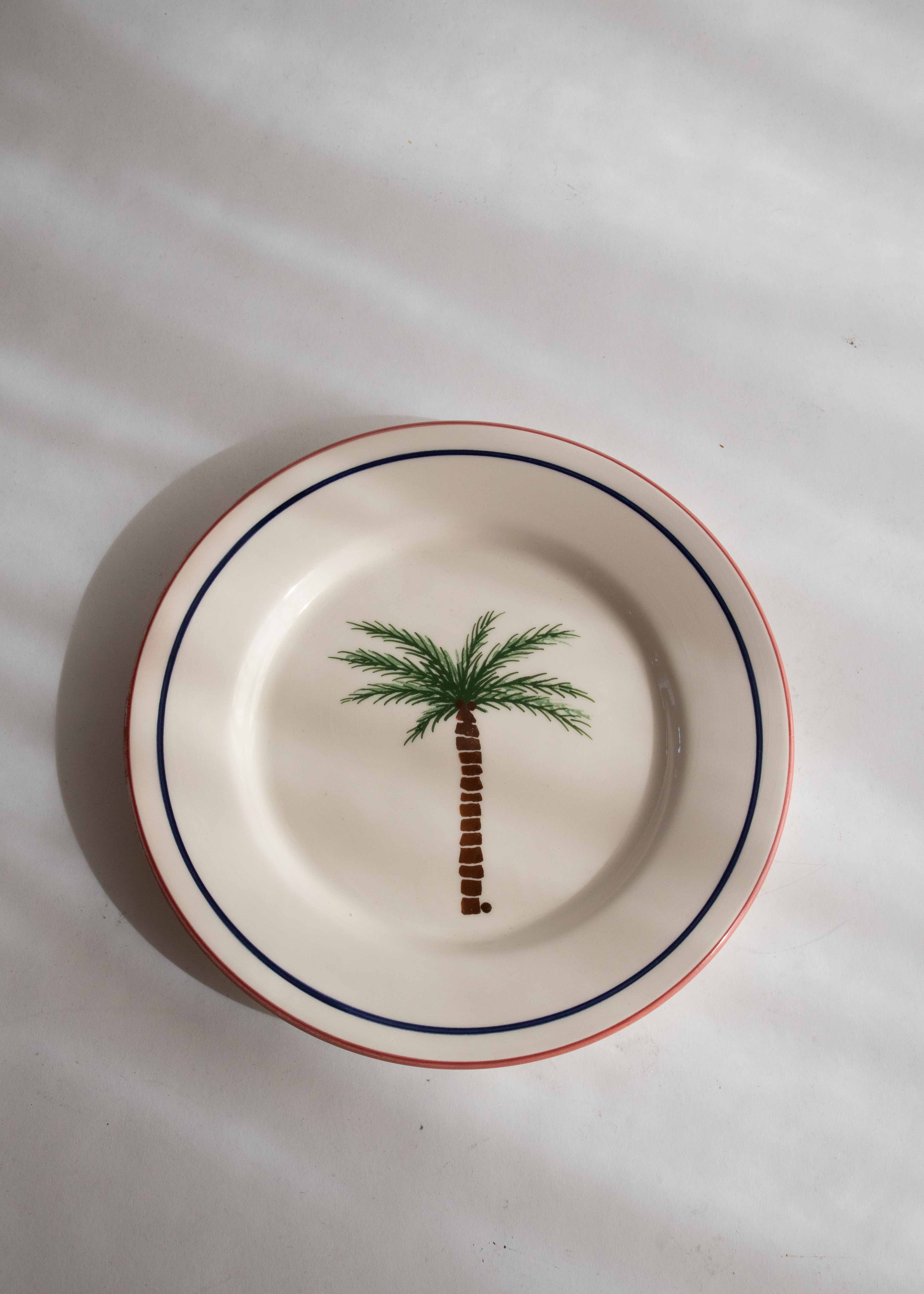 Frukosttallrik Palm Tree
