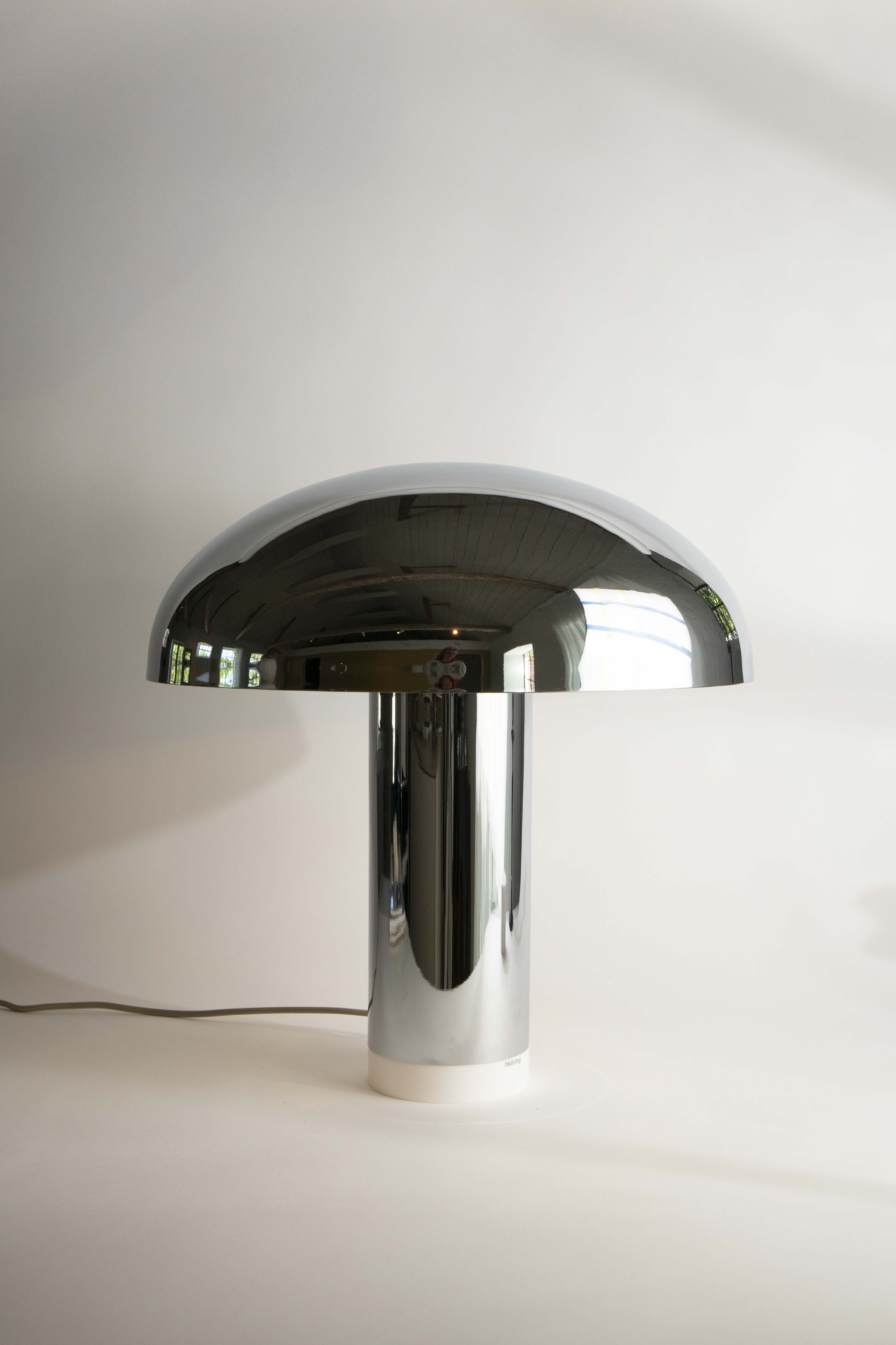 Lounge Table Lamp Chrome