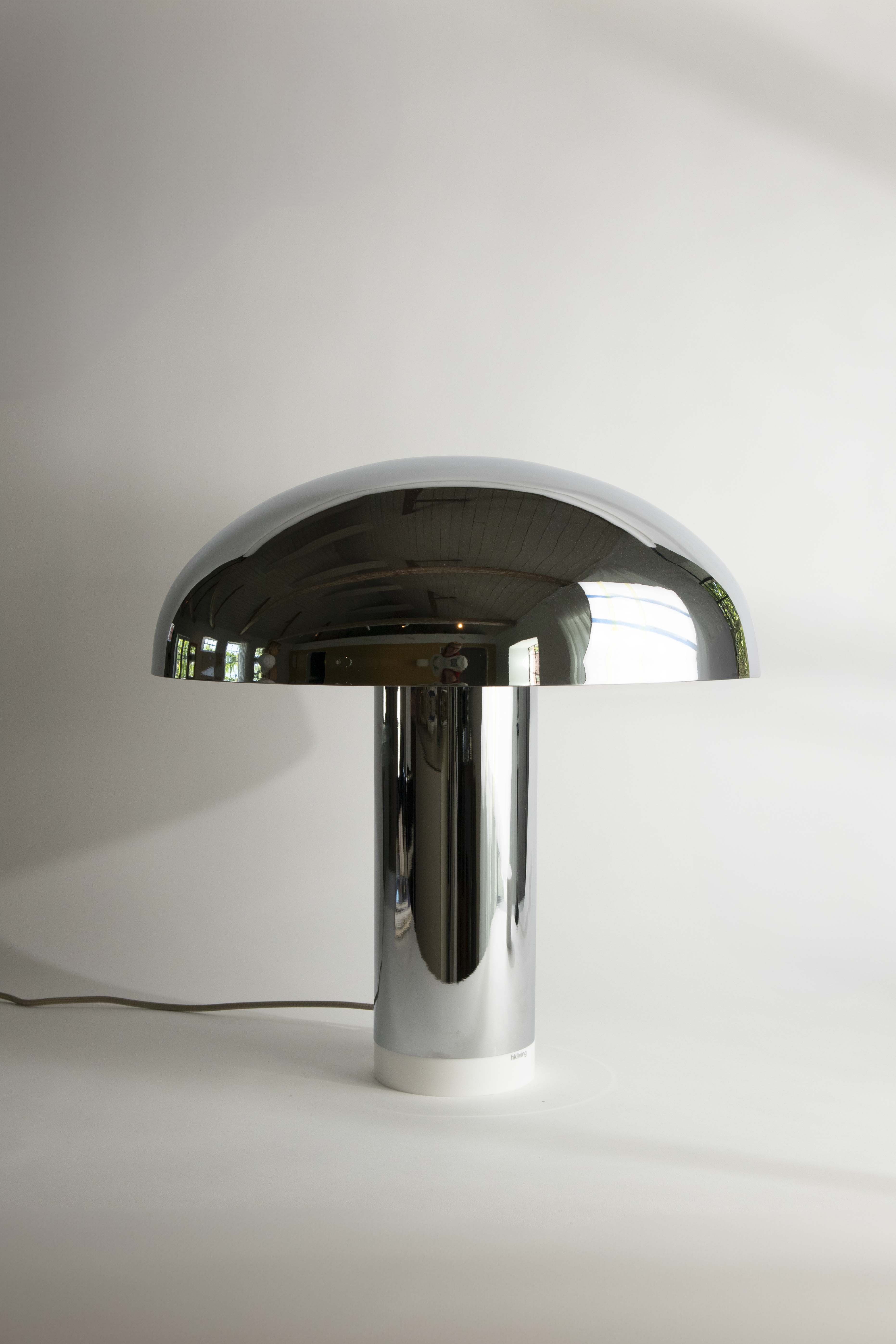Lounge Table Lamp Chrome
