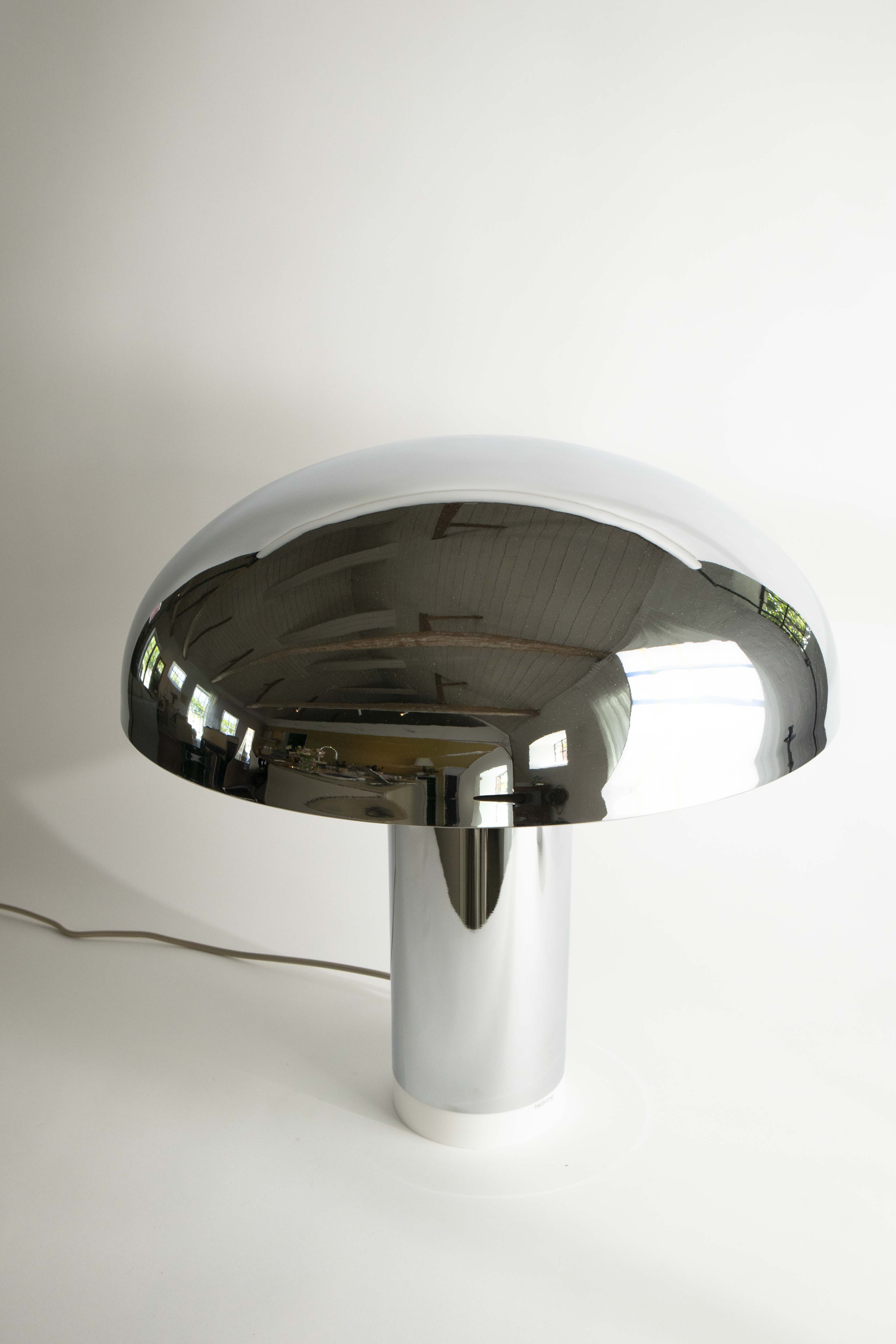 Lounge Table Lamp Chrome