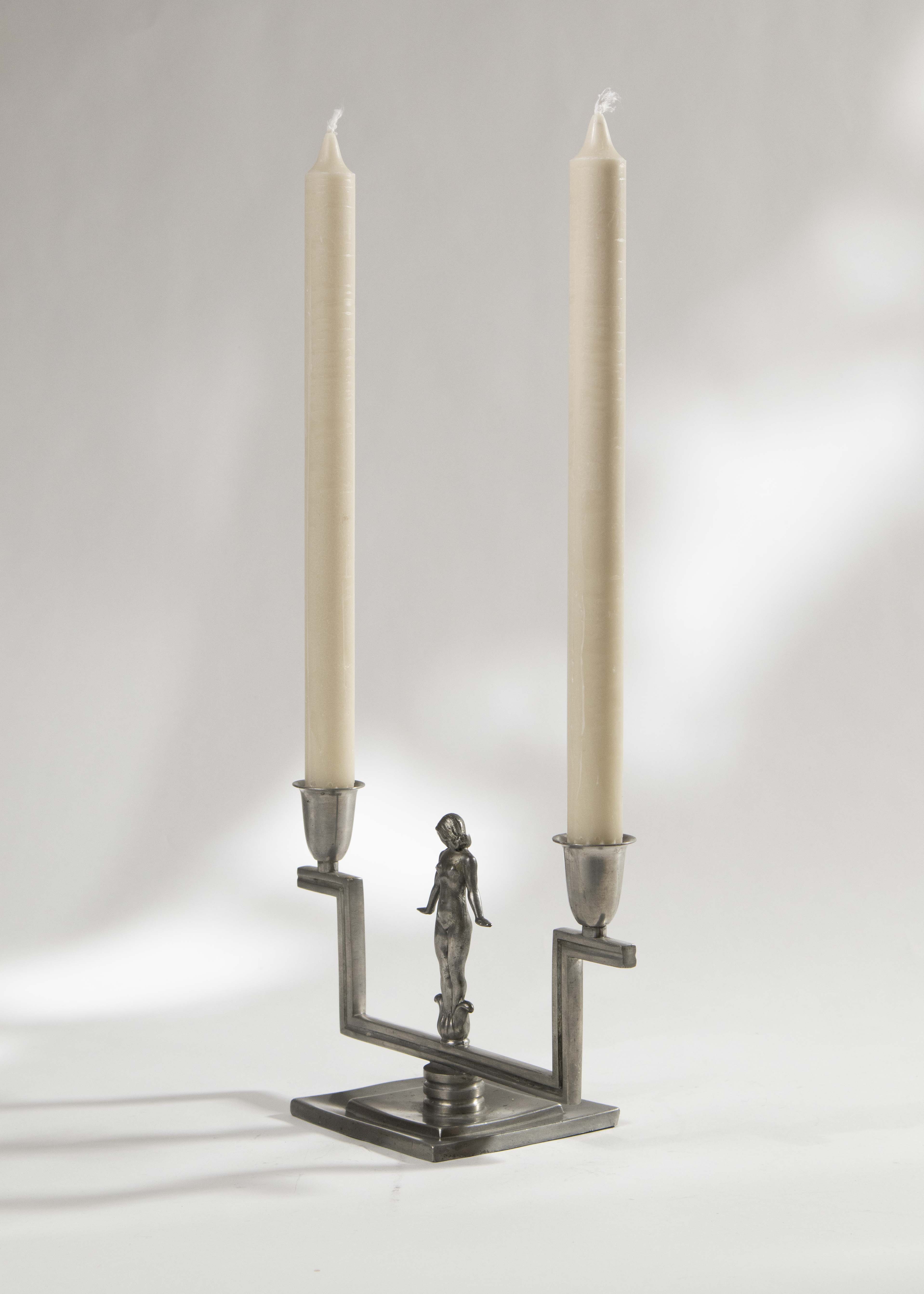 Ljusstake Art Deco