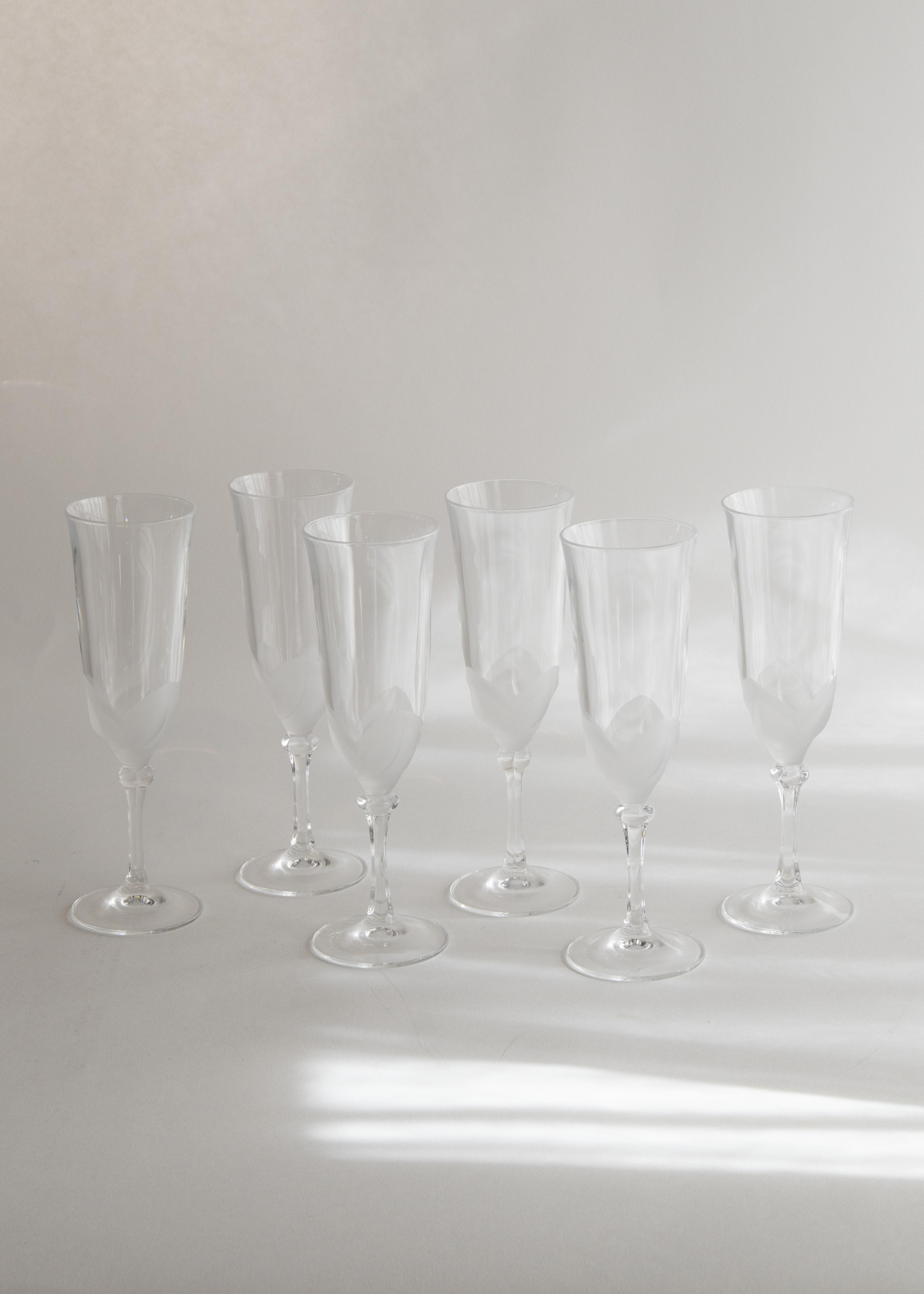 Champagneglas J.G. Durand France (6)