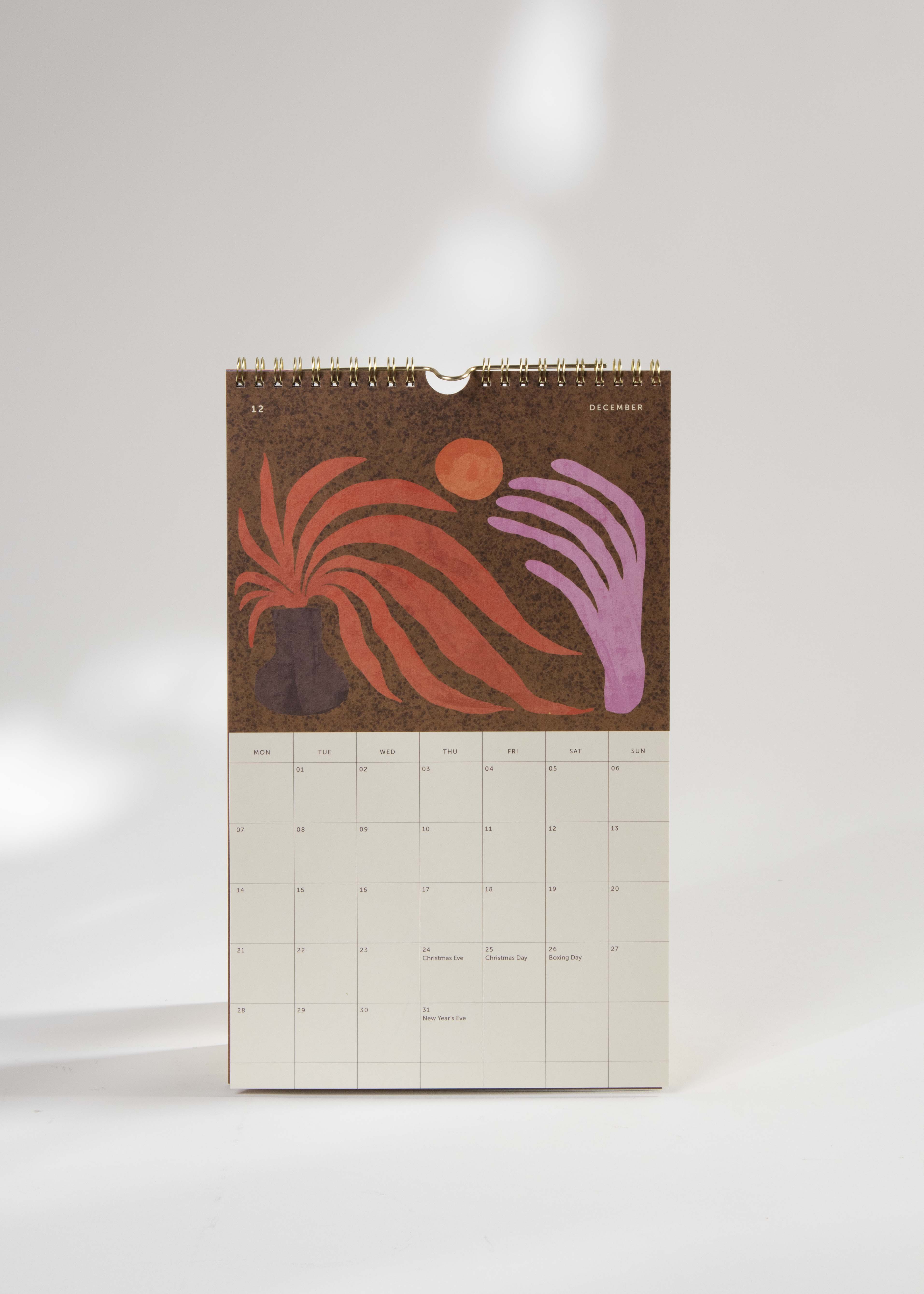 Väggkalender 2026 Sol