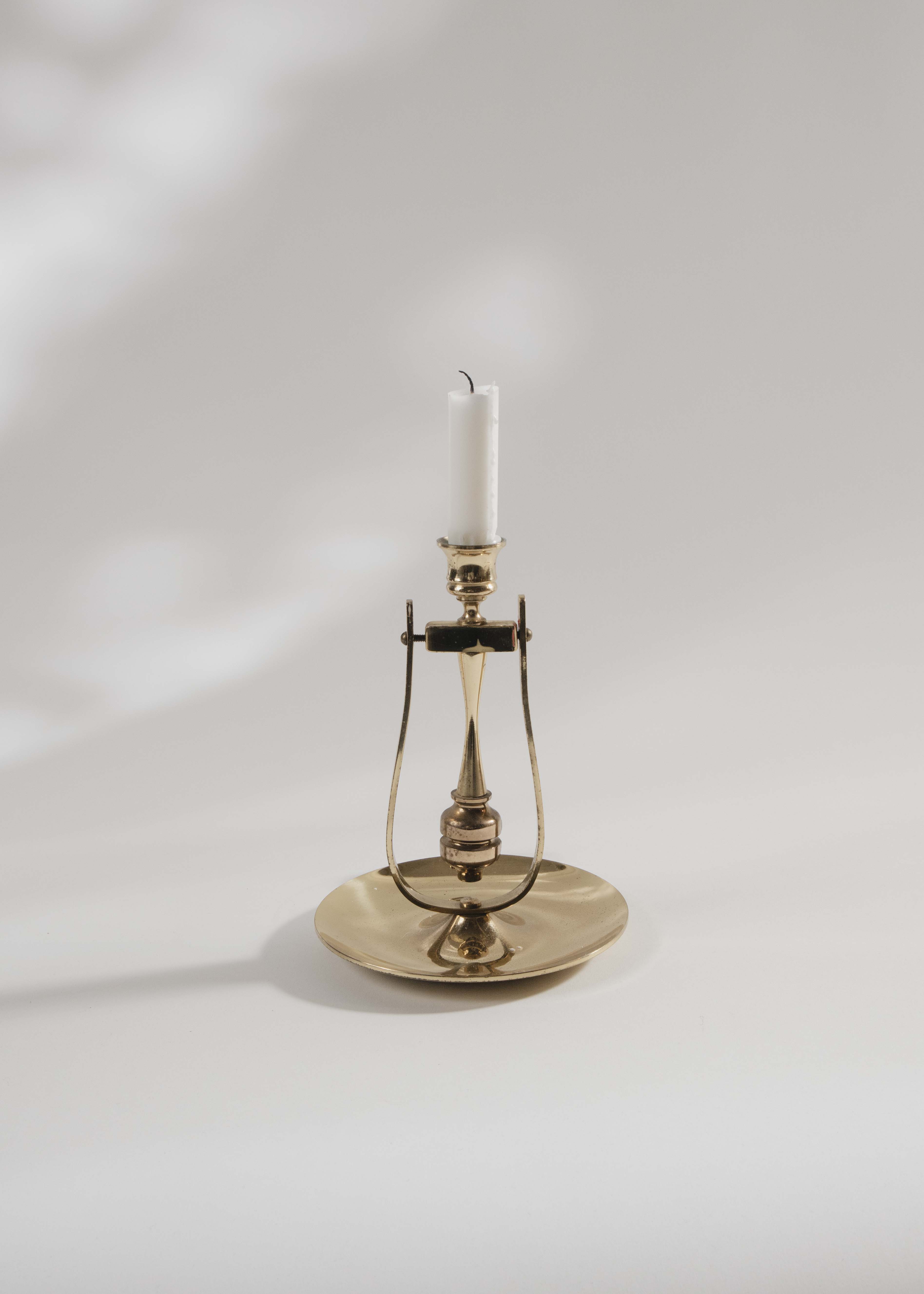 Nattljusstake mässing