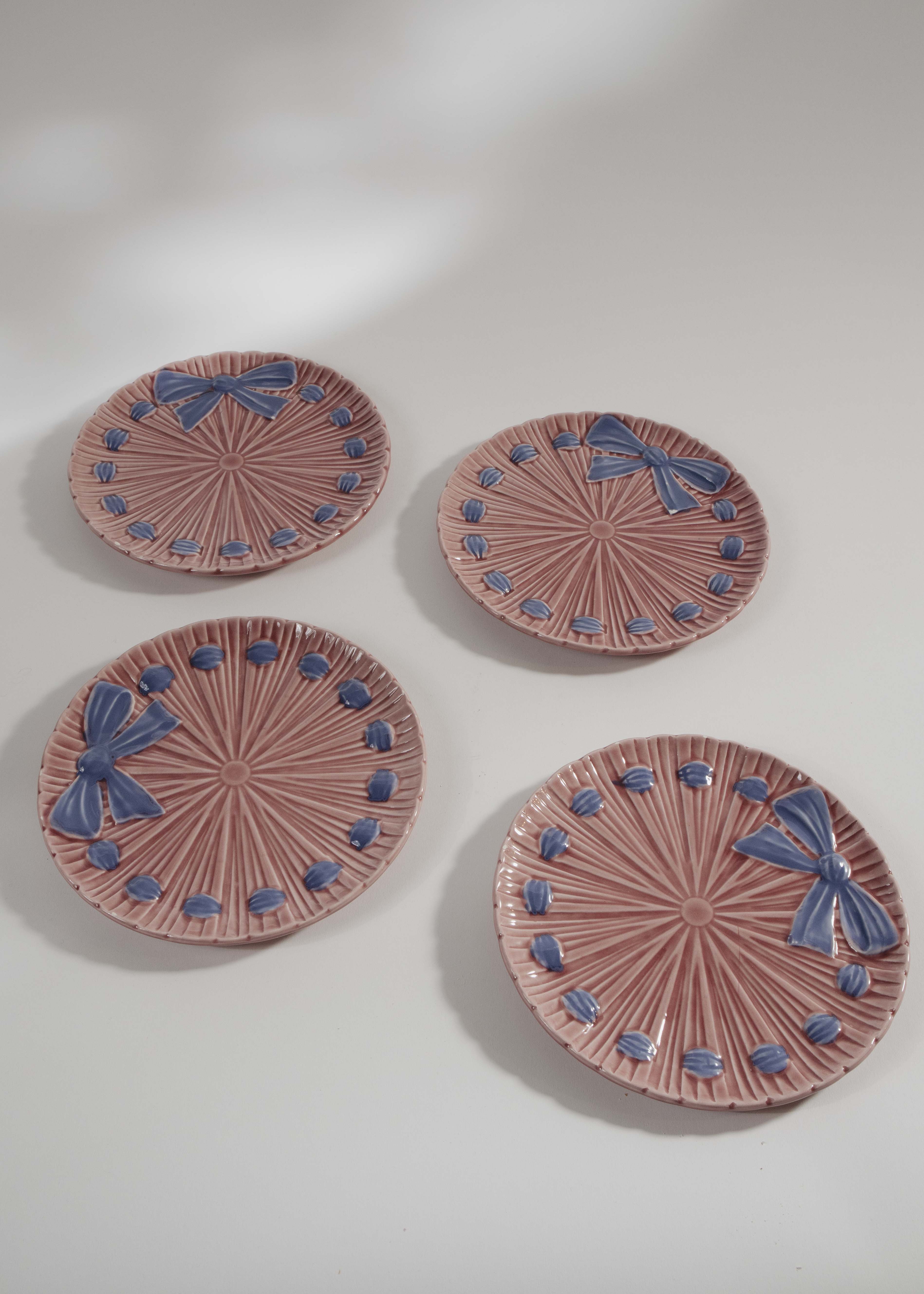 Assiett rosett (4)