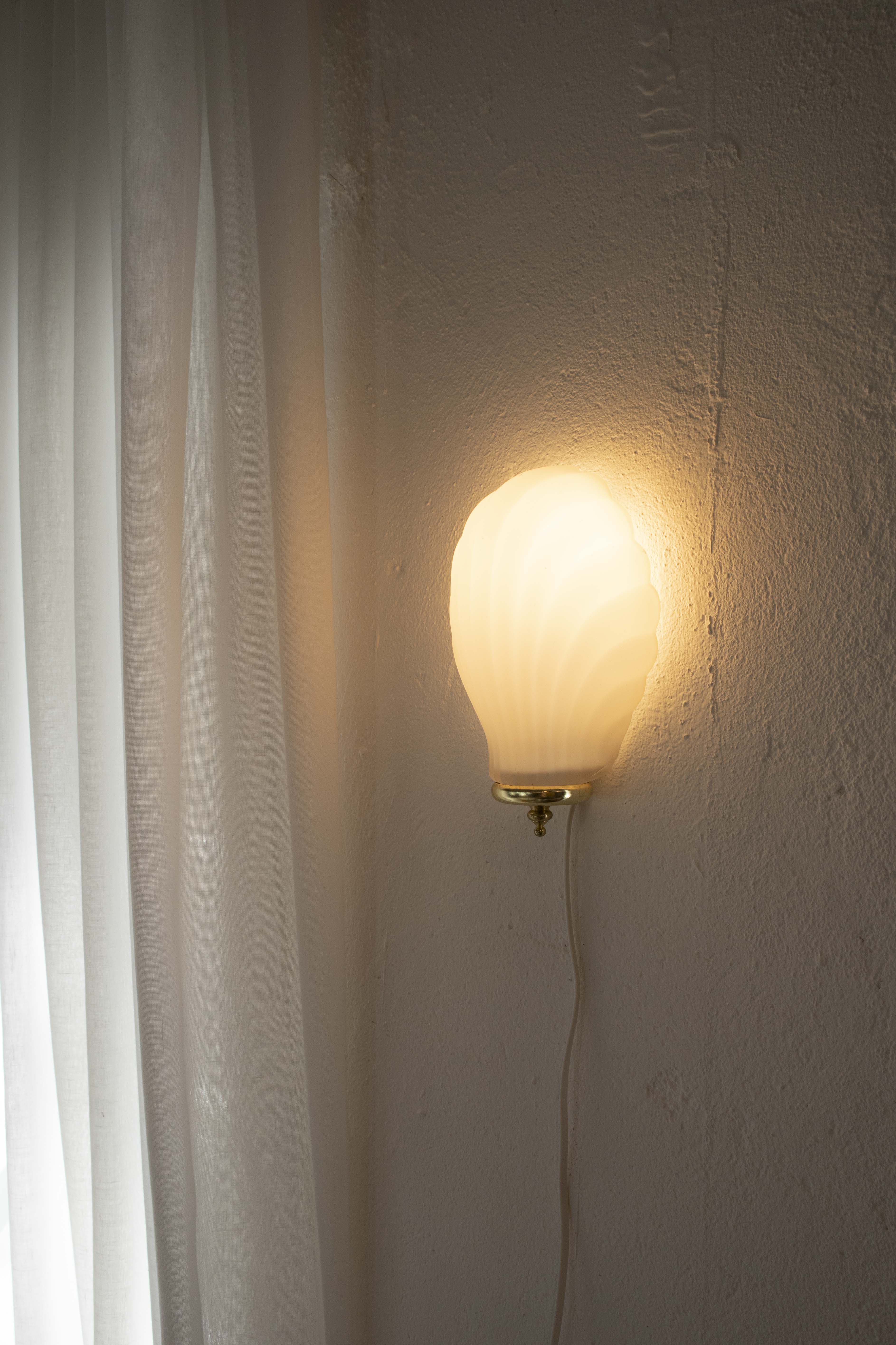 Vägglampa snäcka