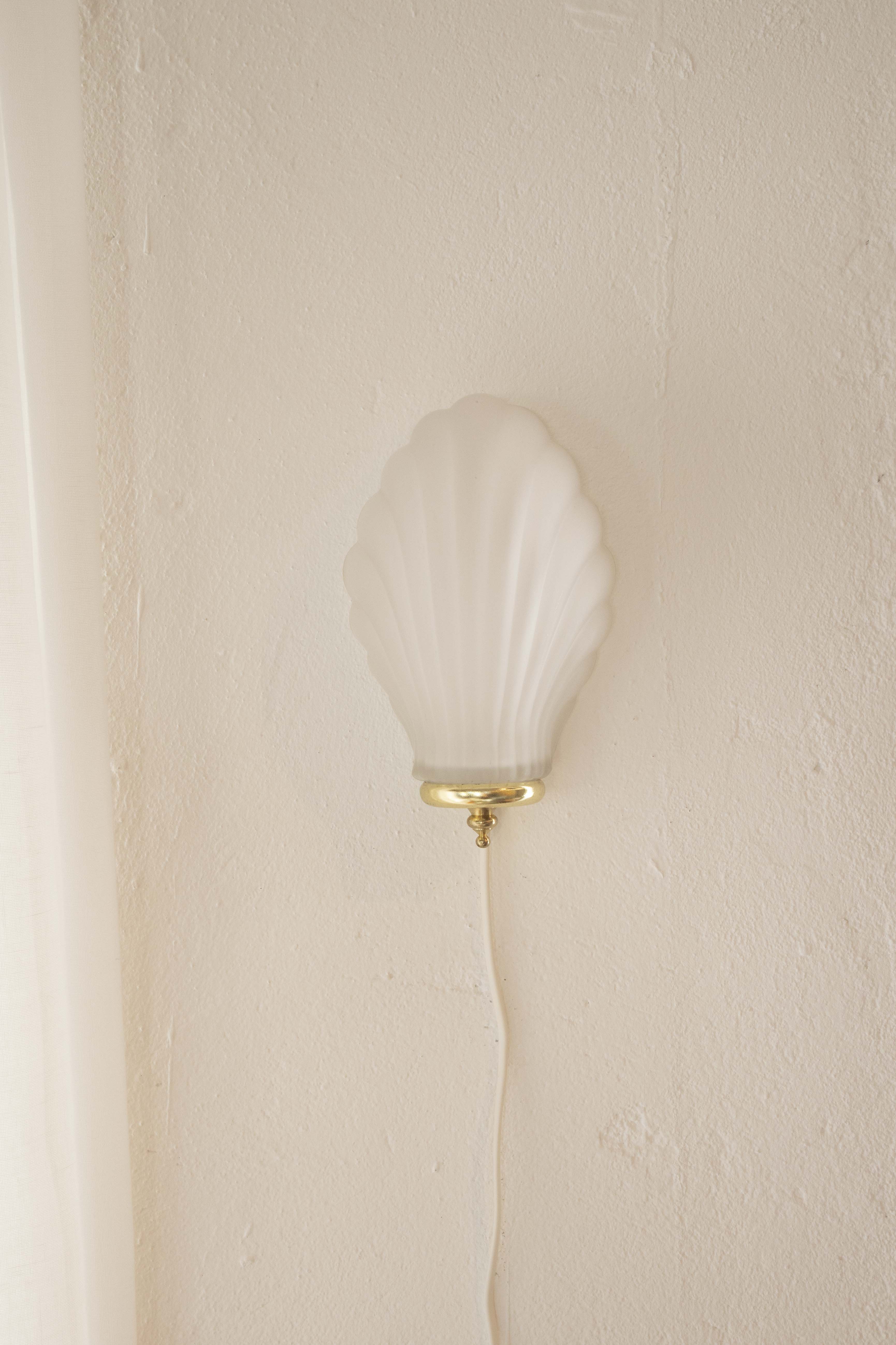 Vägglampa snäcka