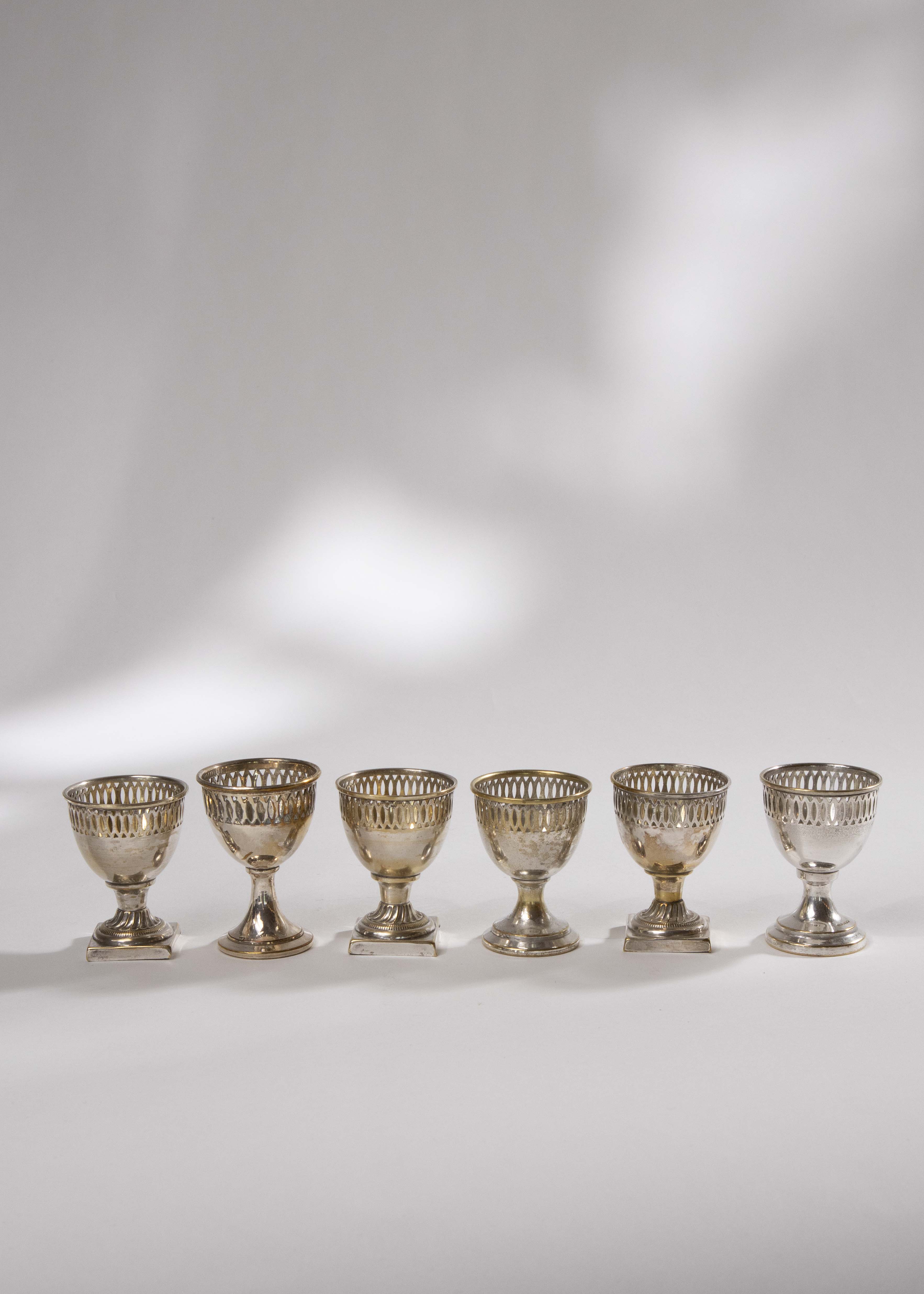 Äggkoppar nysilver (6)