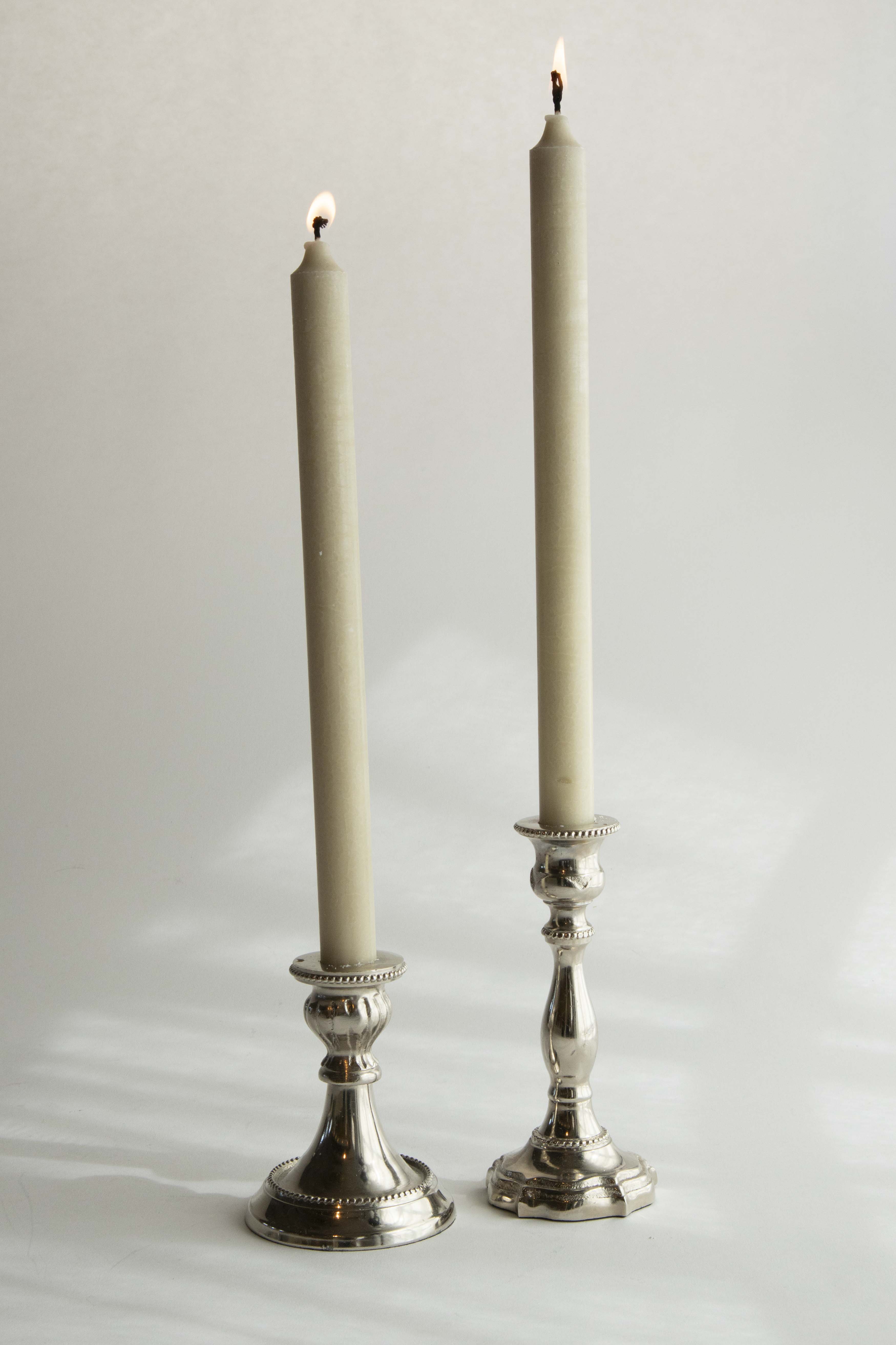 Ljusstakar nysilver (2)