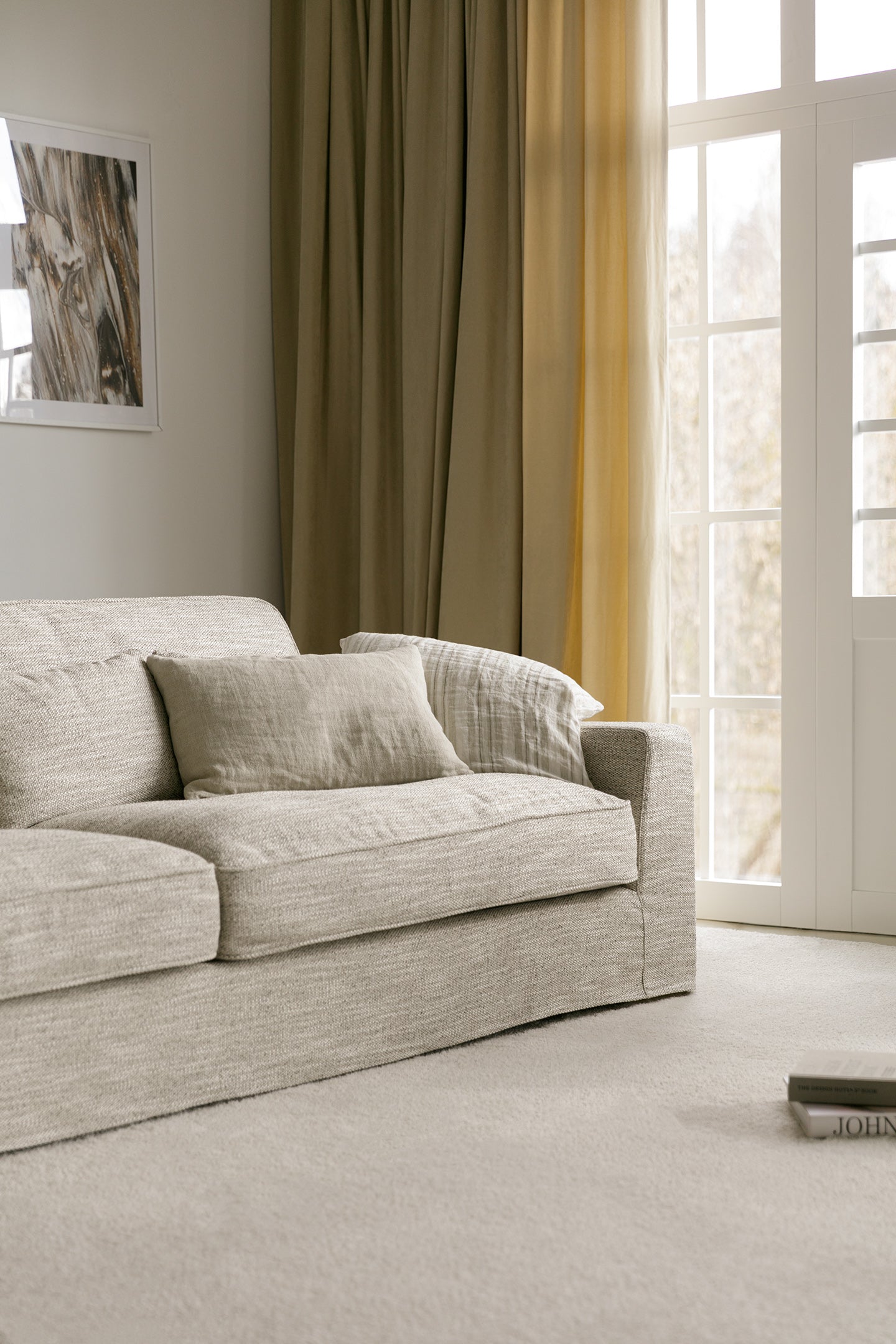 New York 3-sits soffa