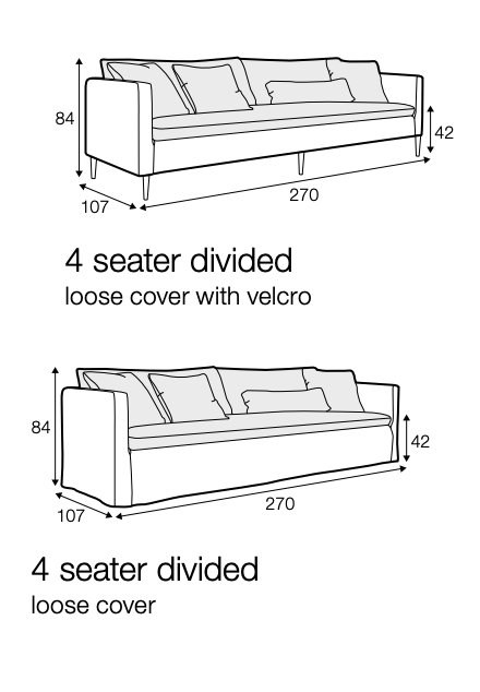 LILL 3-seat sofa