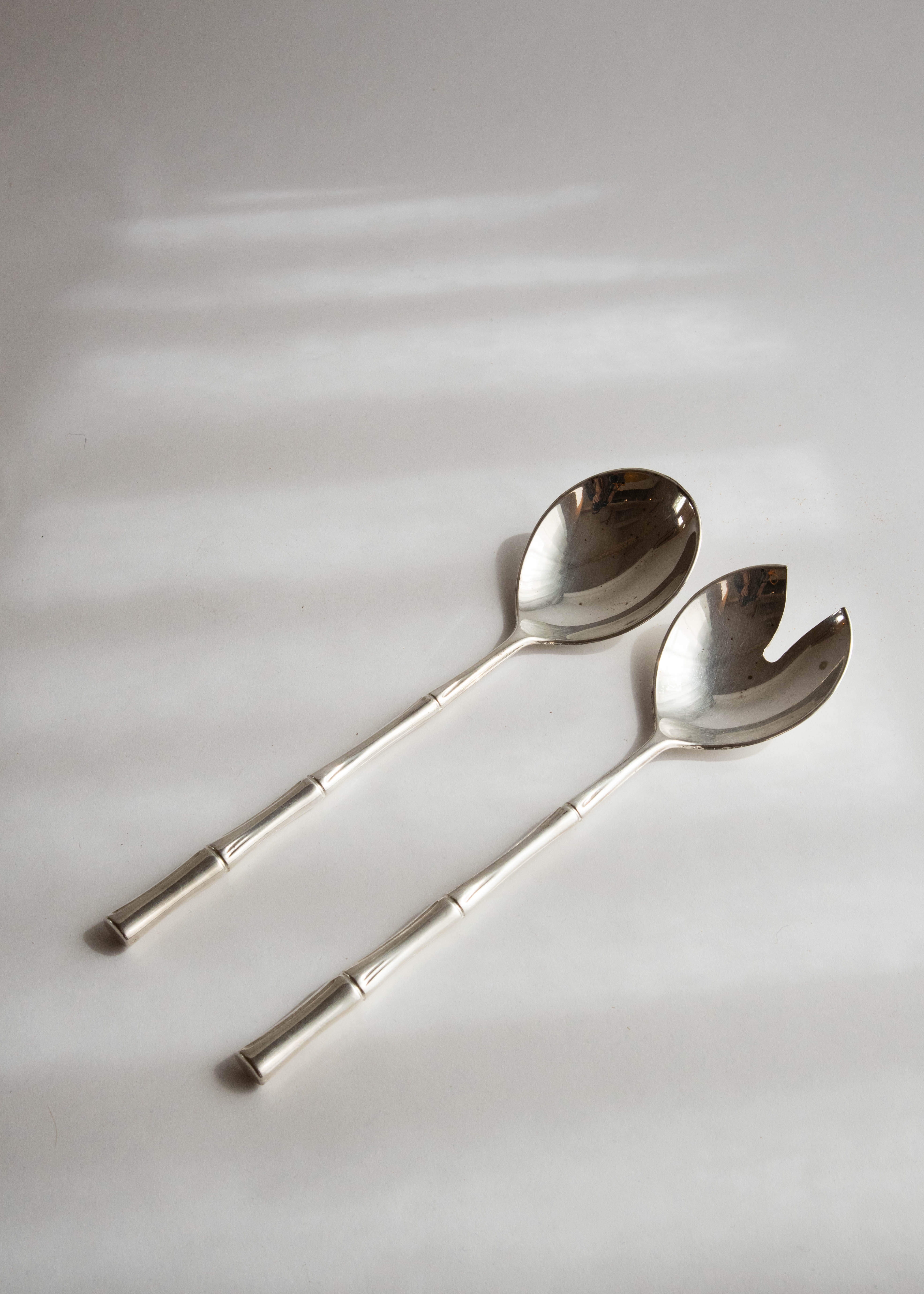 Salladsbestick bambu