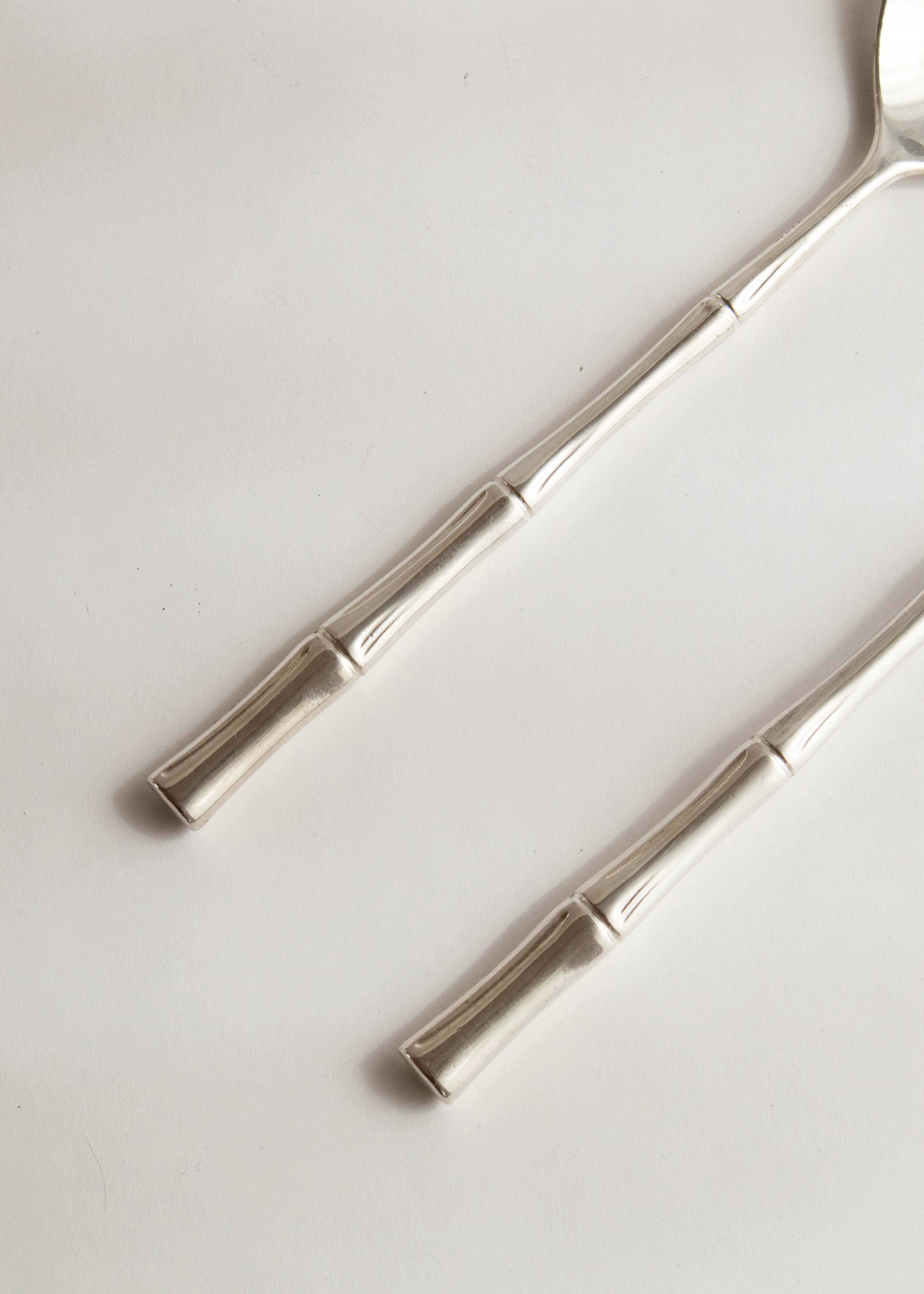 Salladsbestick bambu