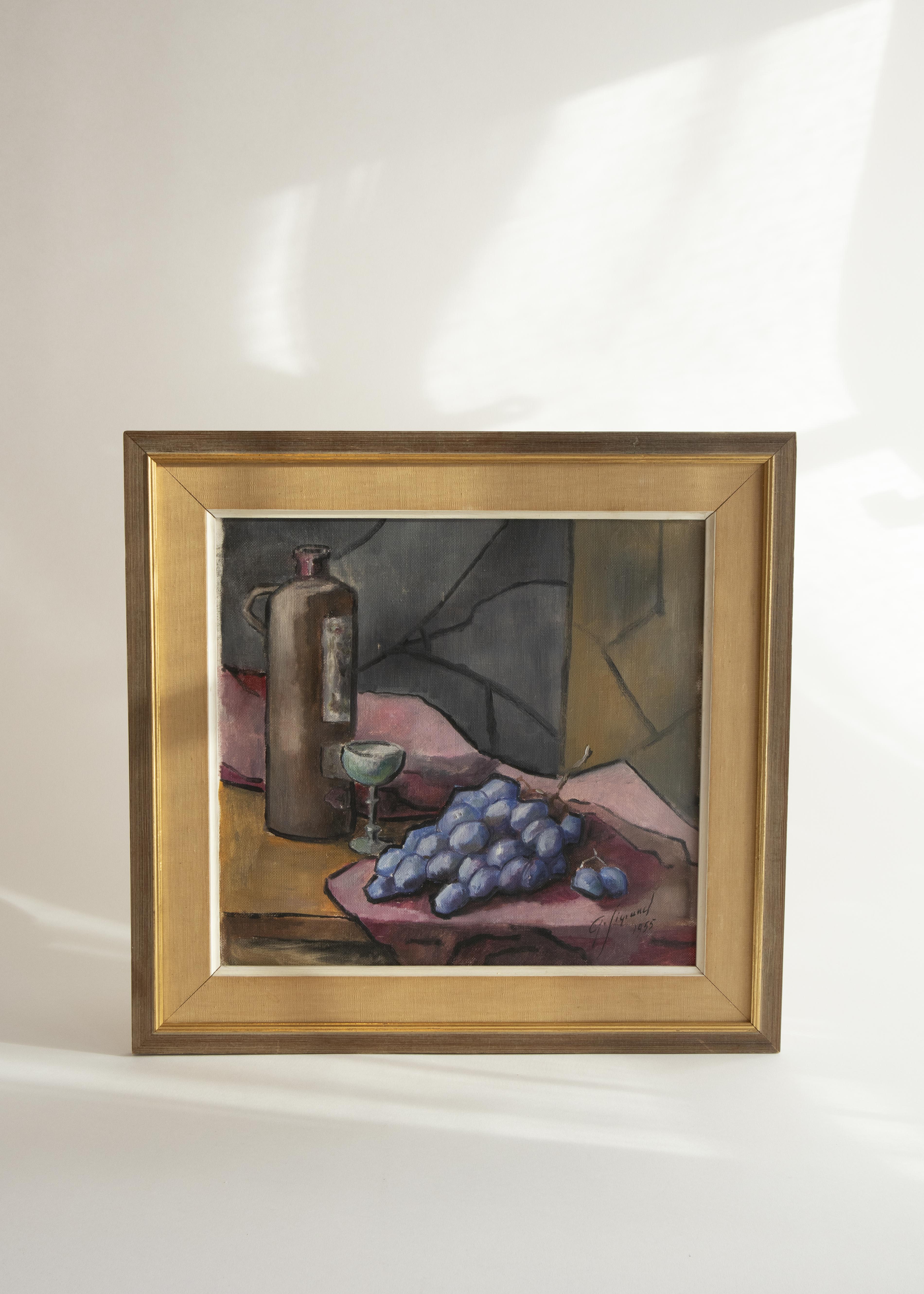 Oljemålning Stilleben