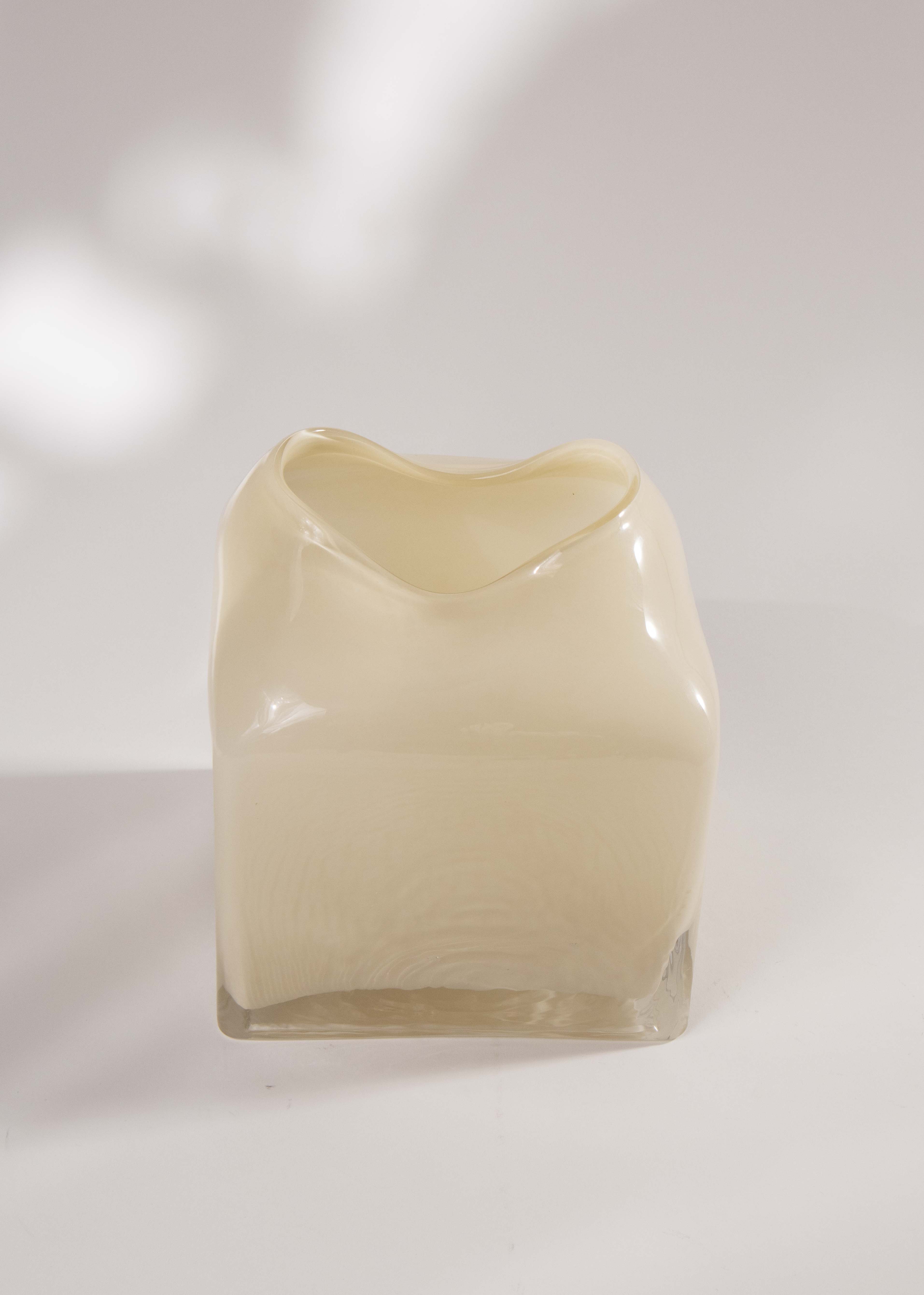 Forma Glas Vase Cream