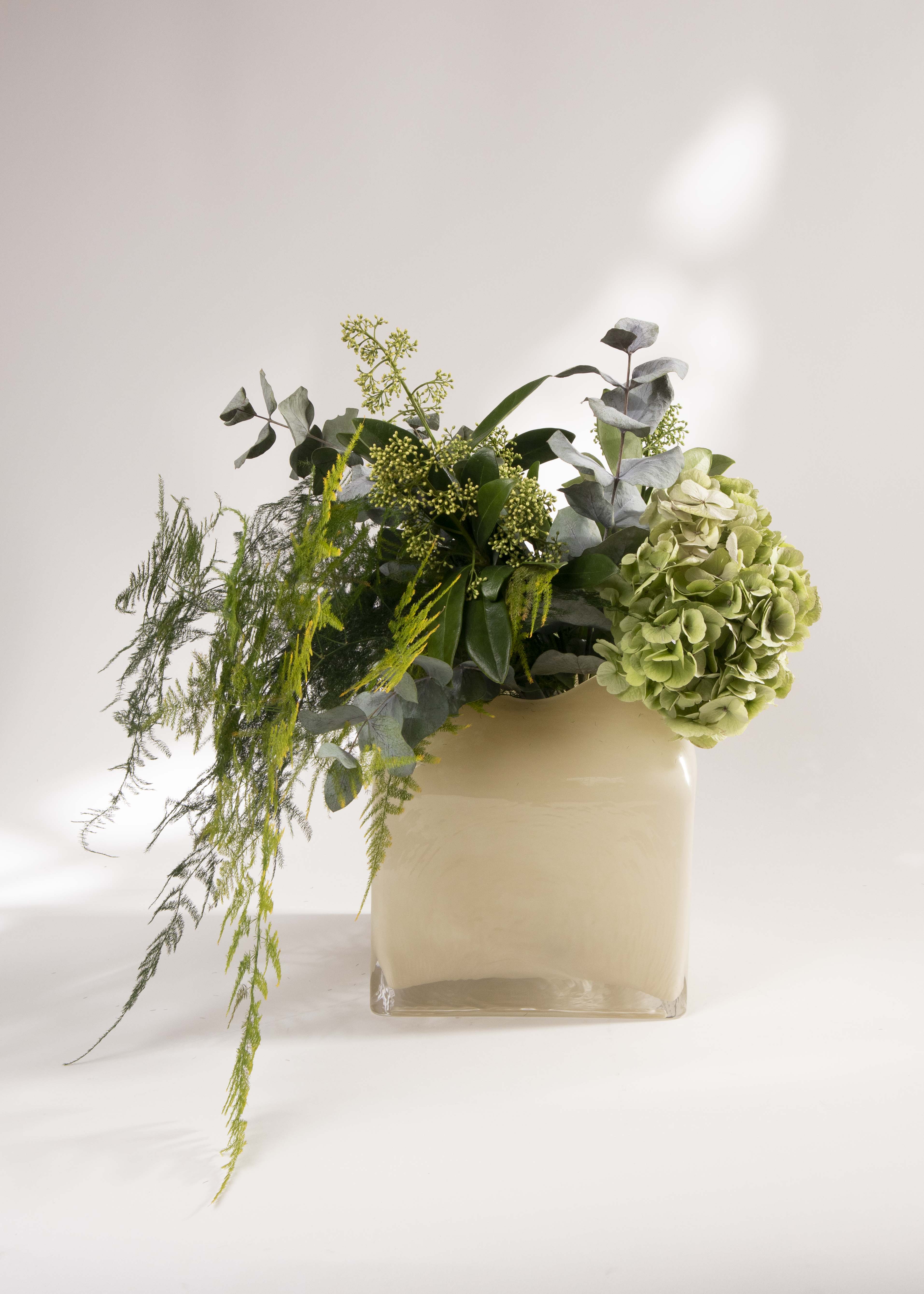 Forma Glas Vase Cream