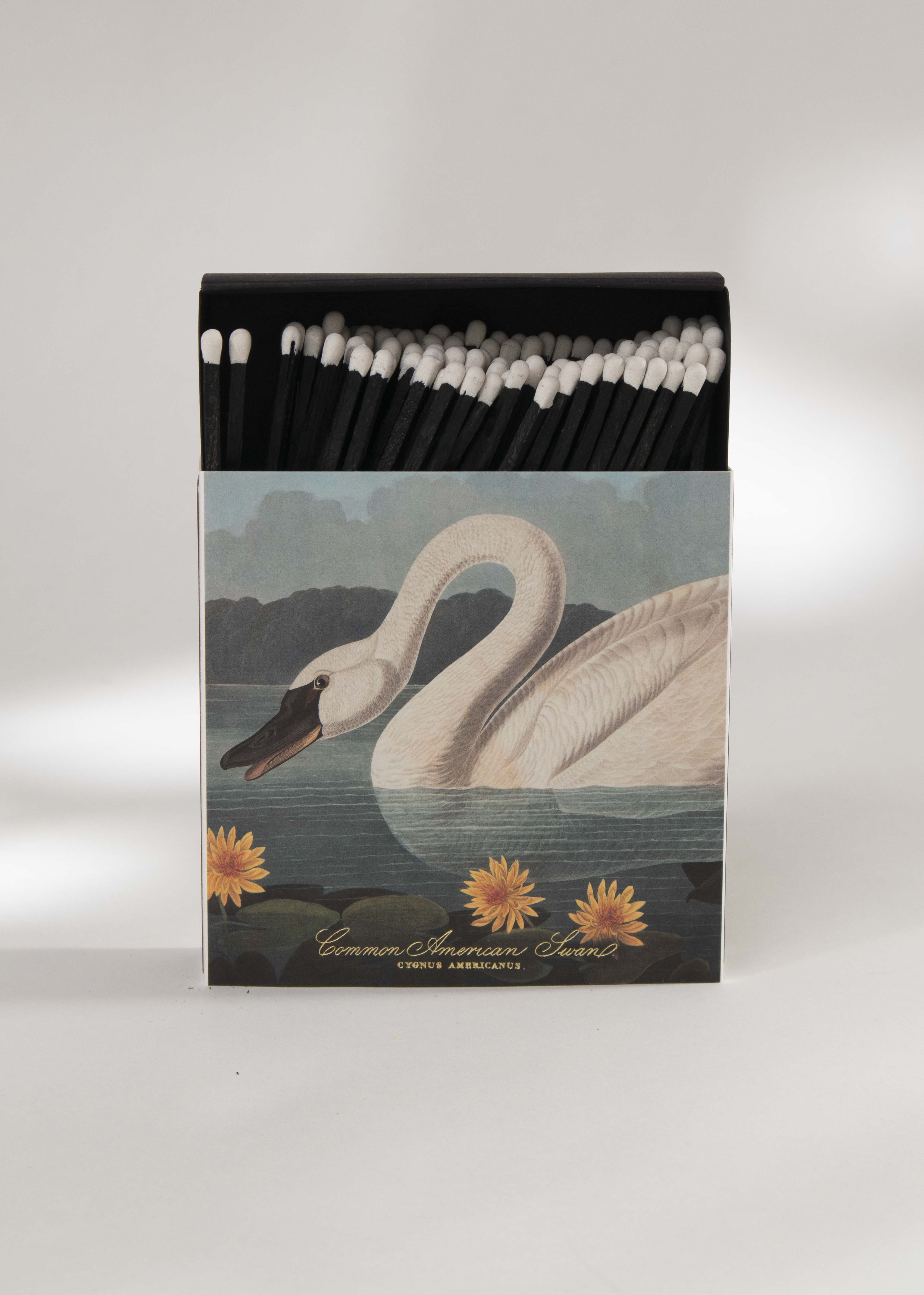Tändsticksask Swan