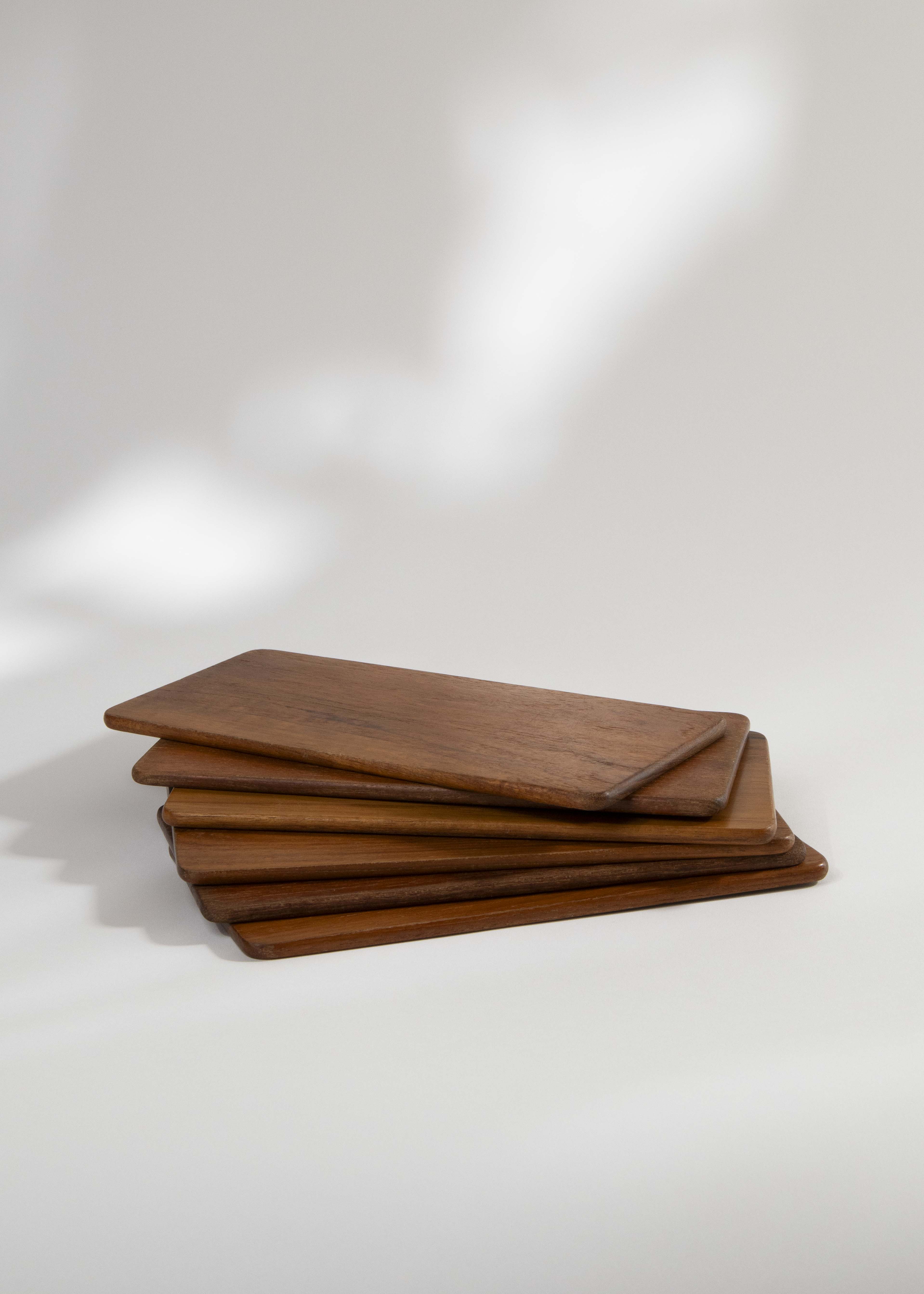 Smörgåsbrickor teak (6)