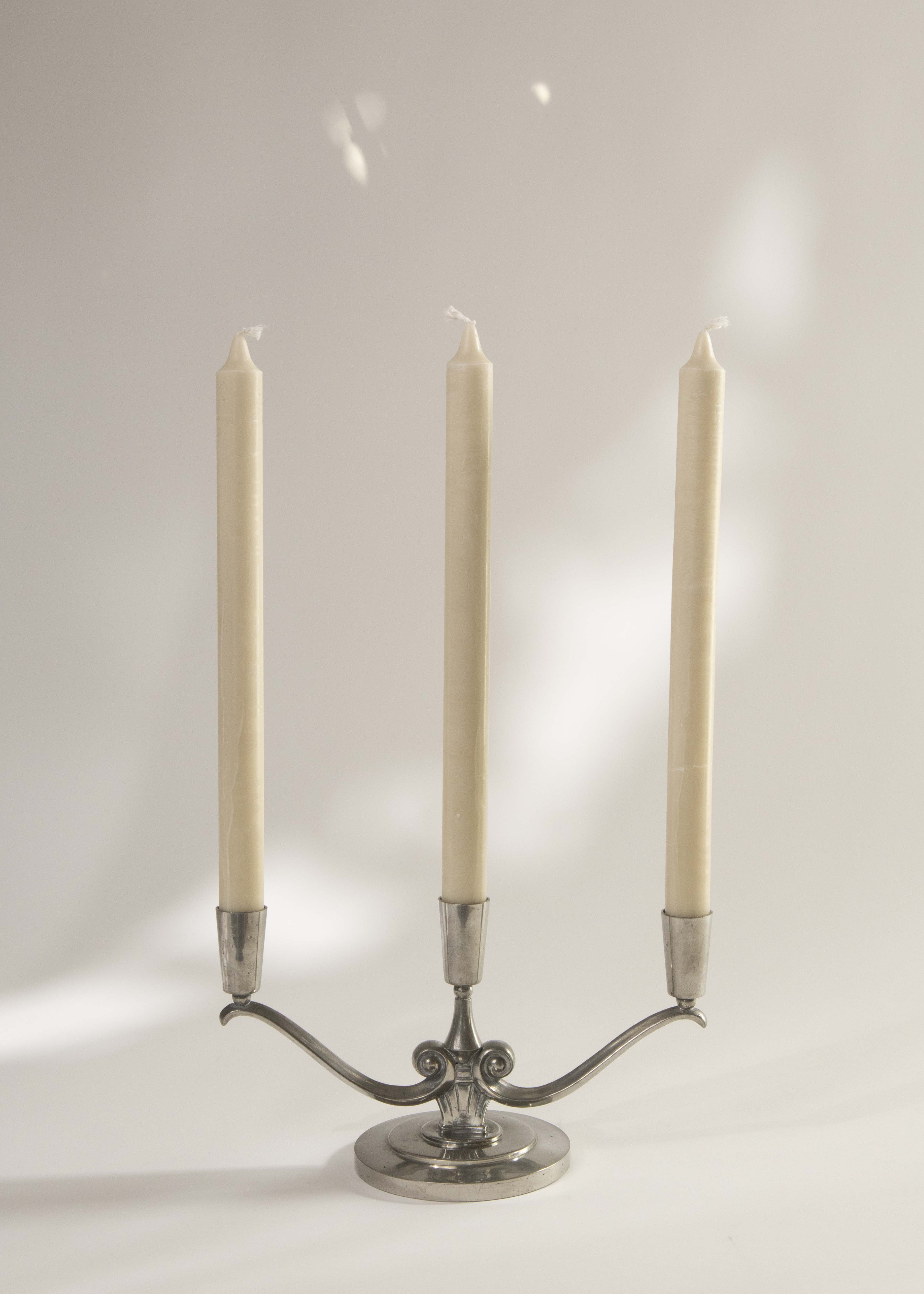 Ljusstake tenn