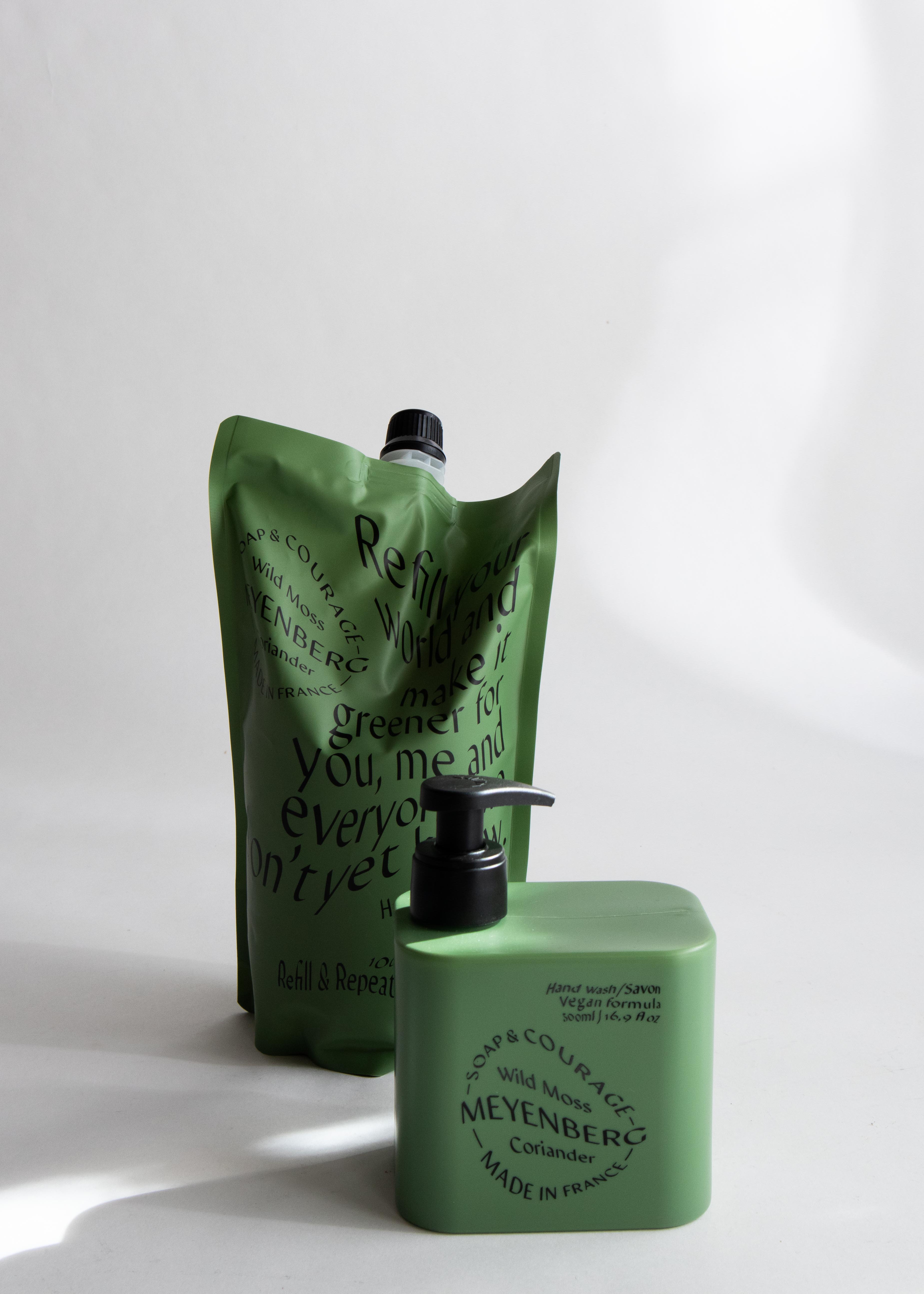 Refill handtvål wild moss & coriander