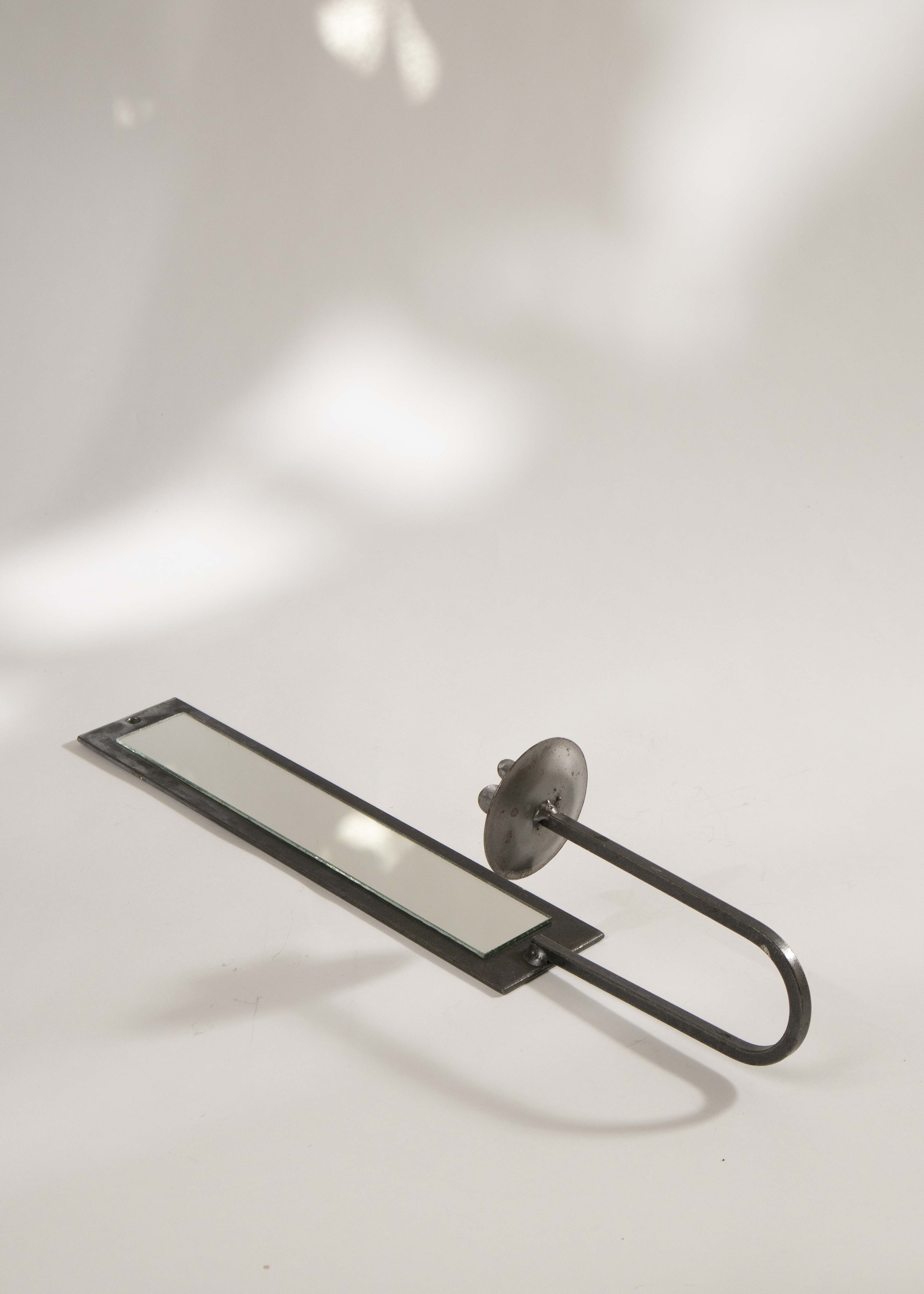 Väggljusstake spegel
