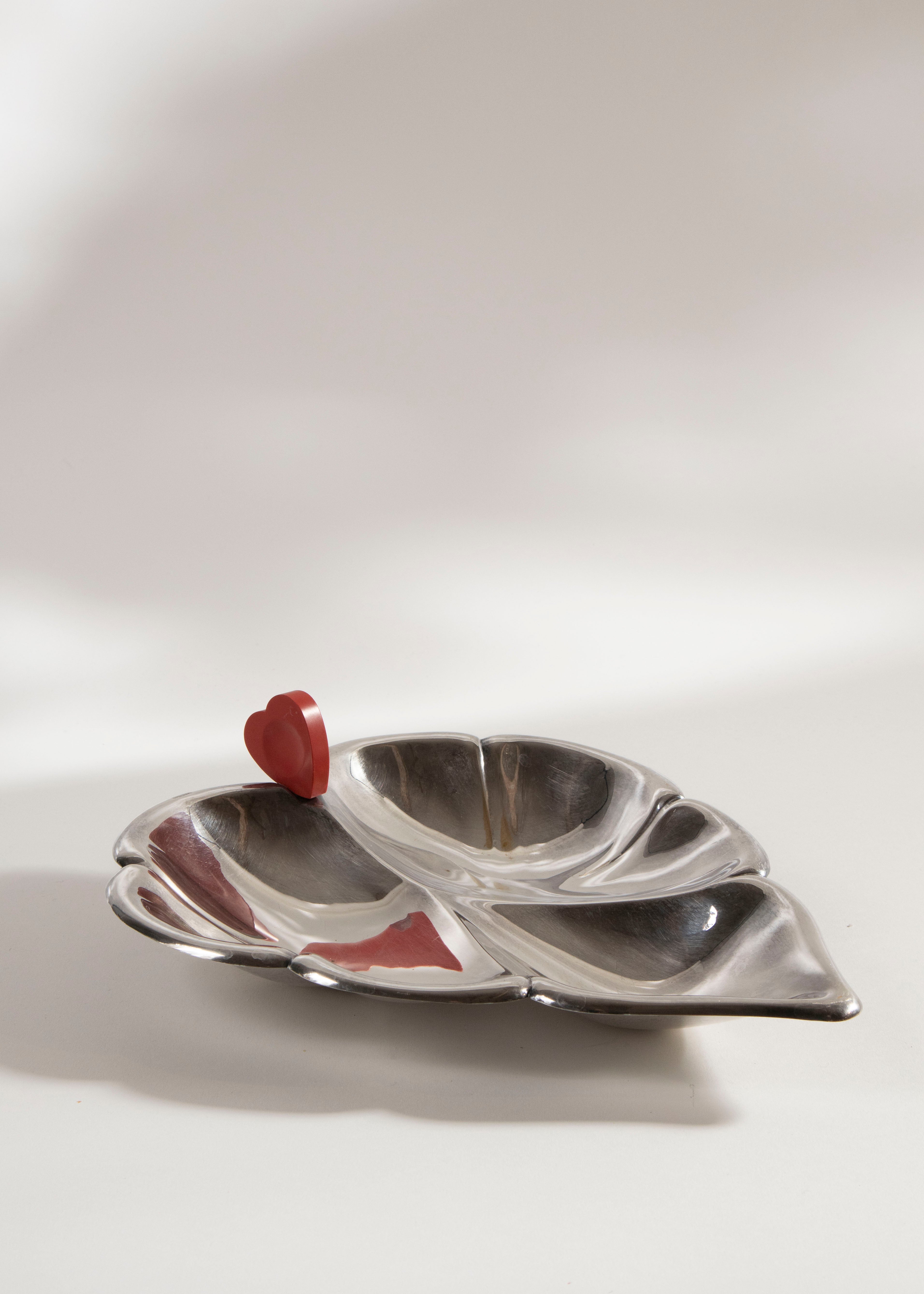 Hjärtfat nysilver