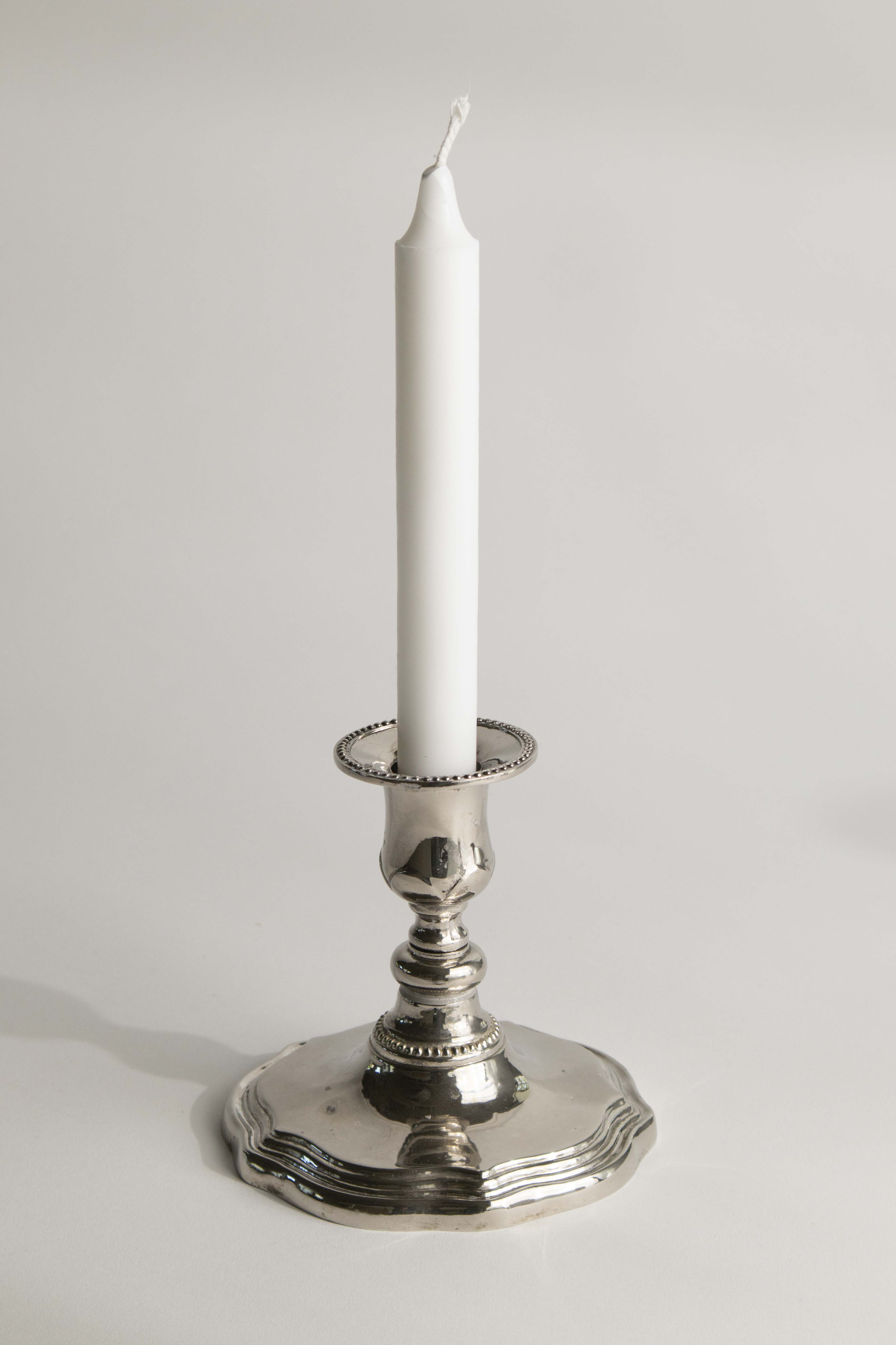 Ljusstake nysilver