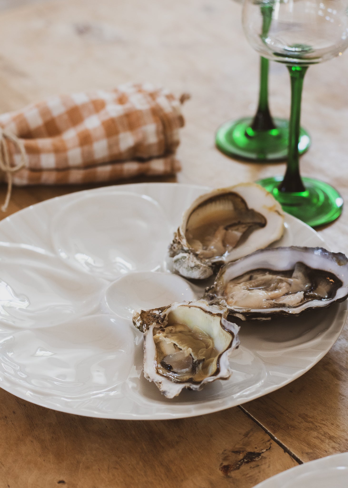 French Oyster plate