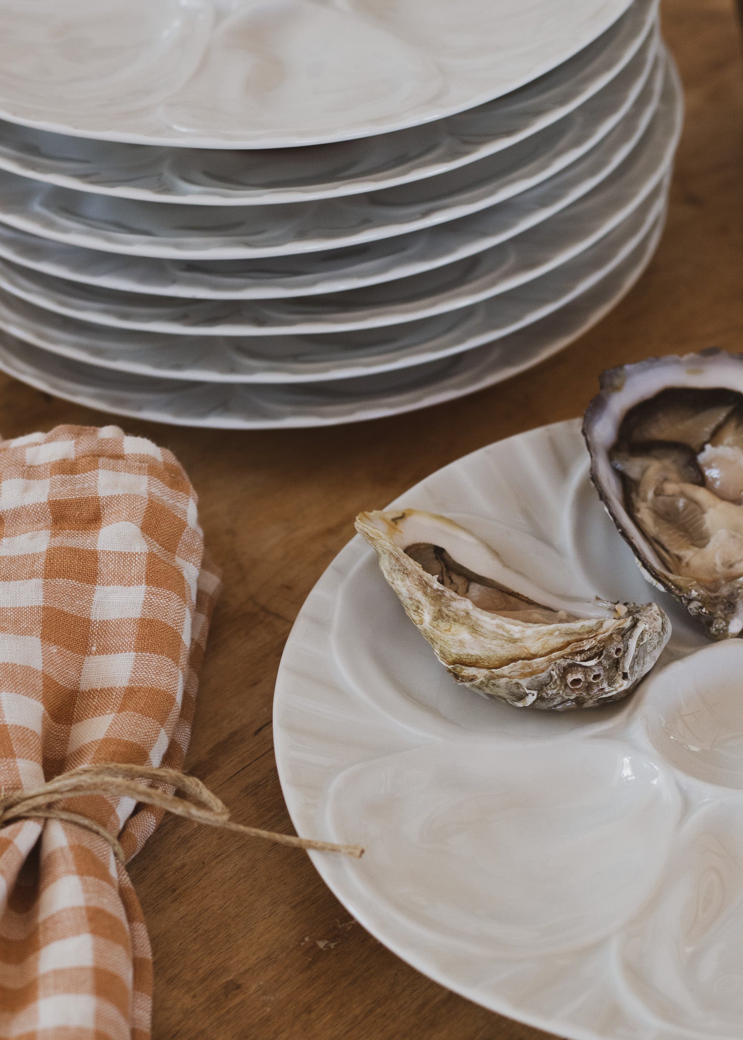 French Oyster plate