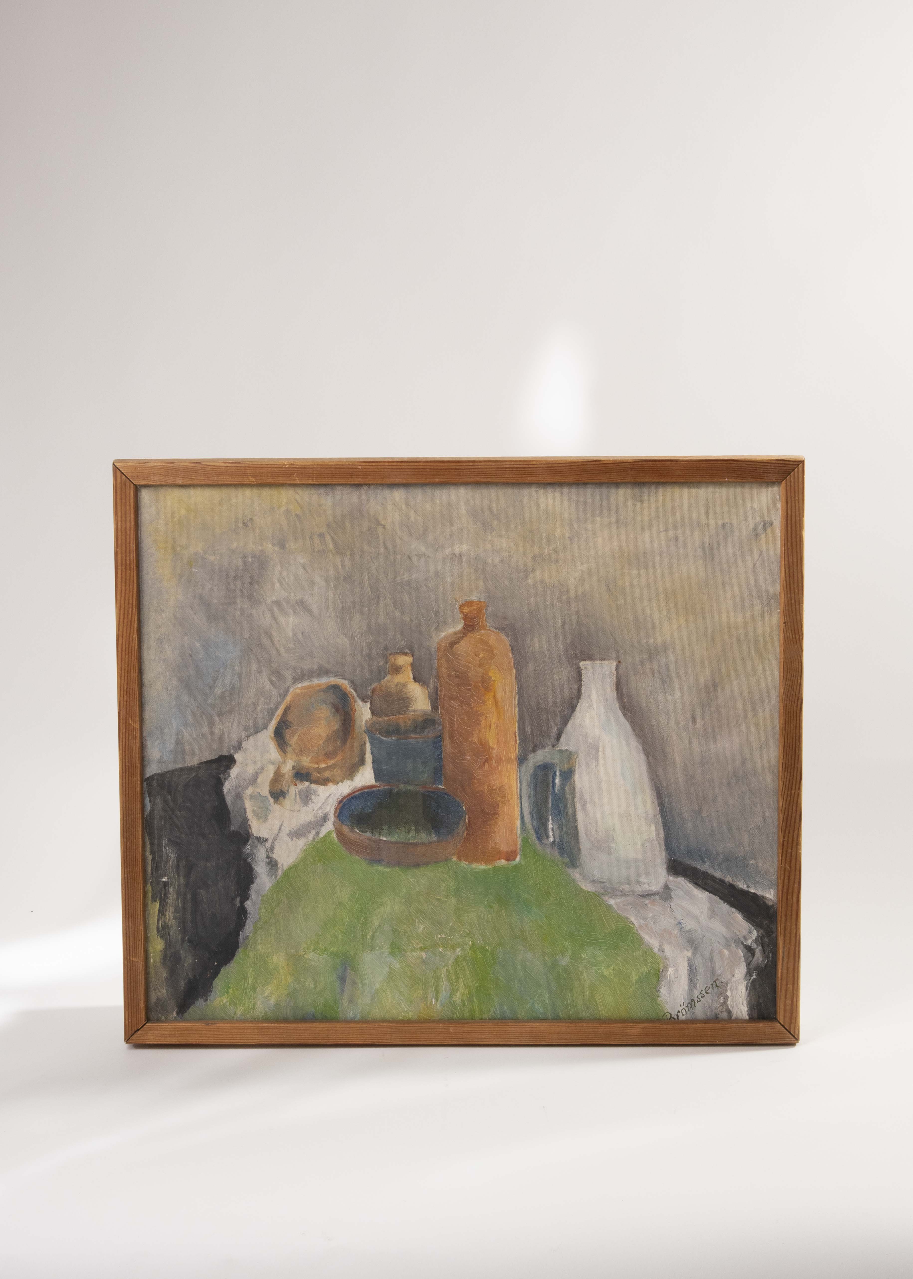 Oljemålning på duk